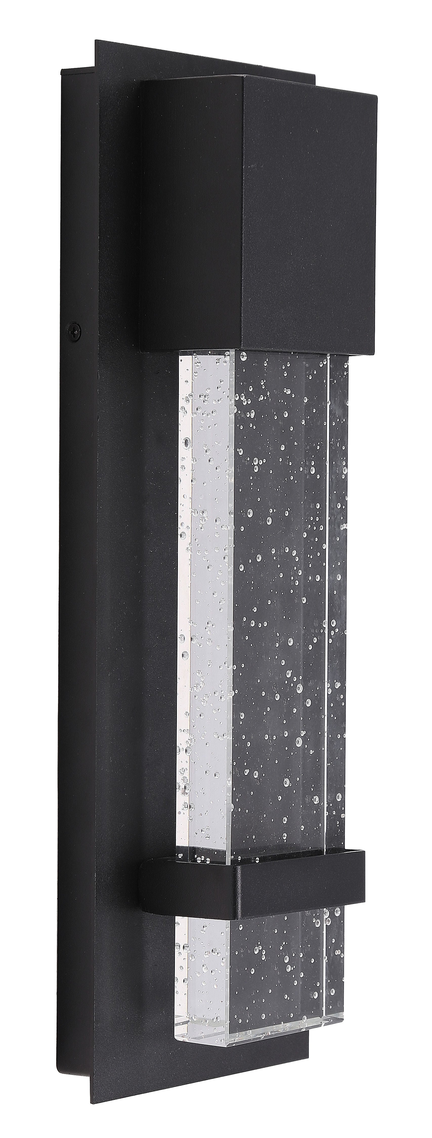 Venecia Murale exterieure Noir DEL INTÉGRÉ - 202955A | EGLO