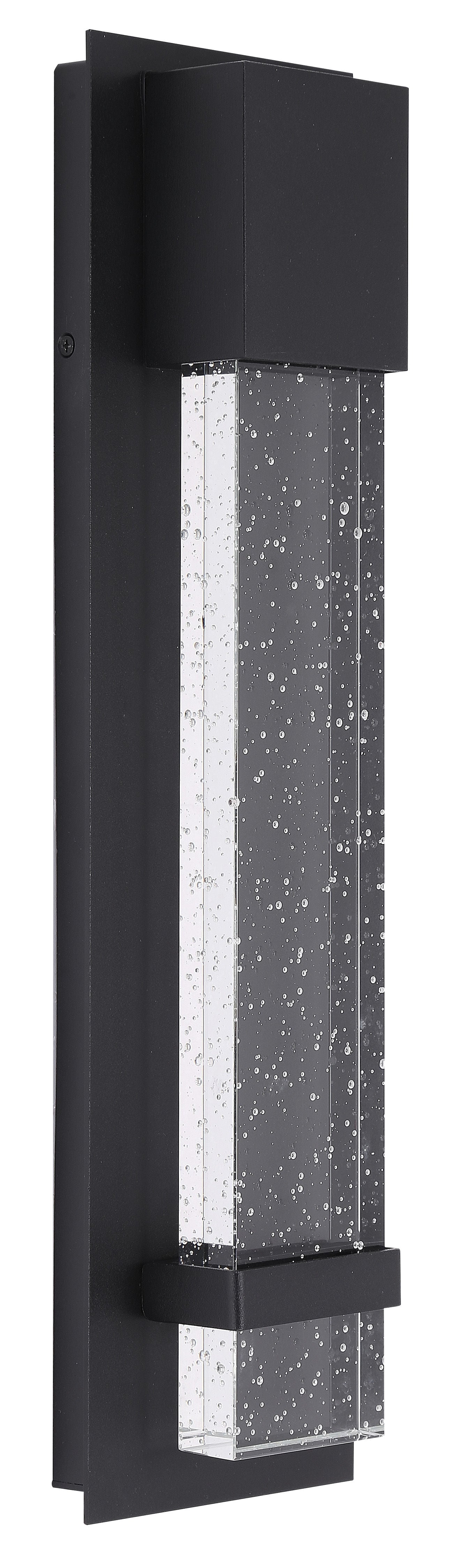 Venecia Outdoor sconce Black INTEGRATED LED - 202957A | EGLO