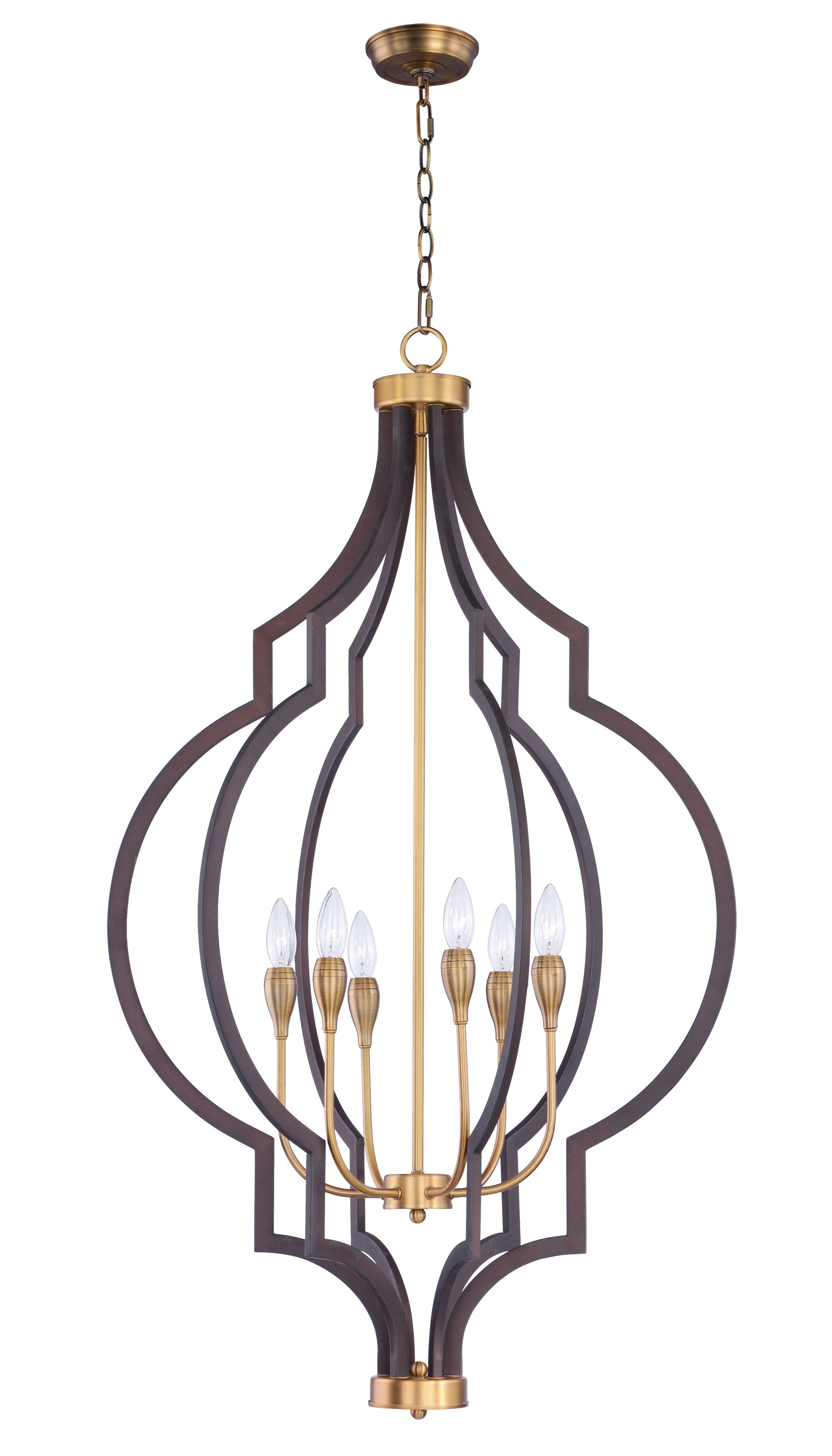 CREST Chandelier Bronze, Or - 20296OIAB | MAXIM / ET2