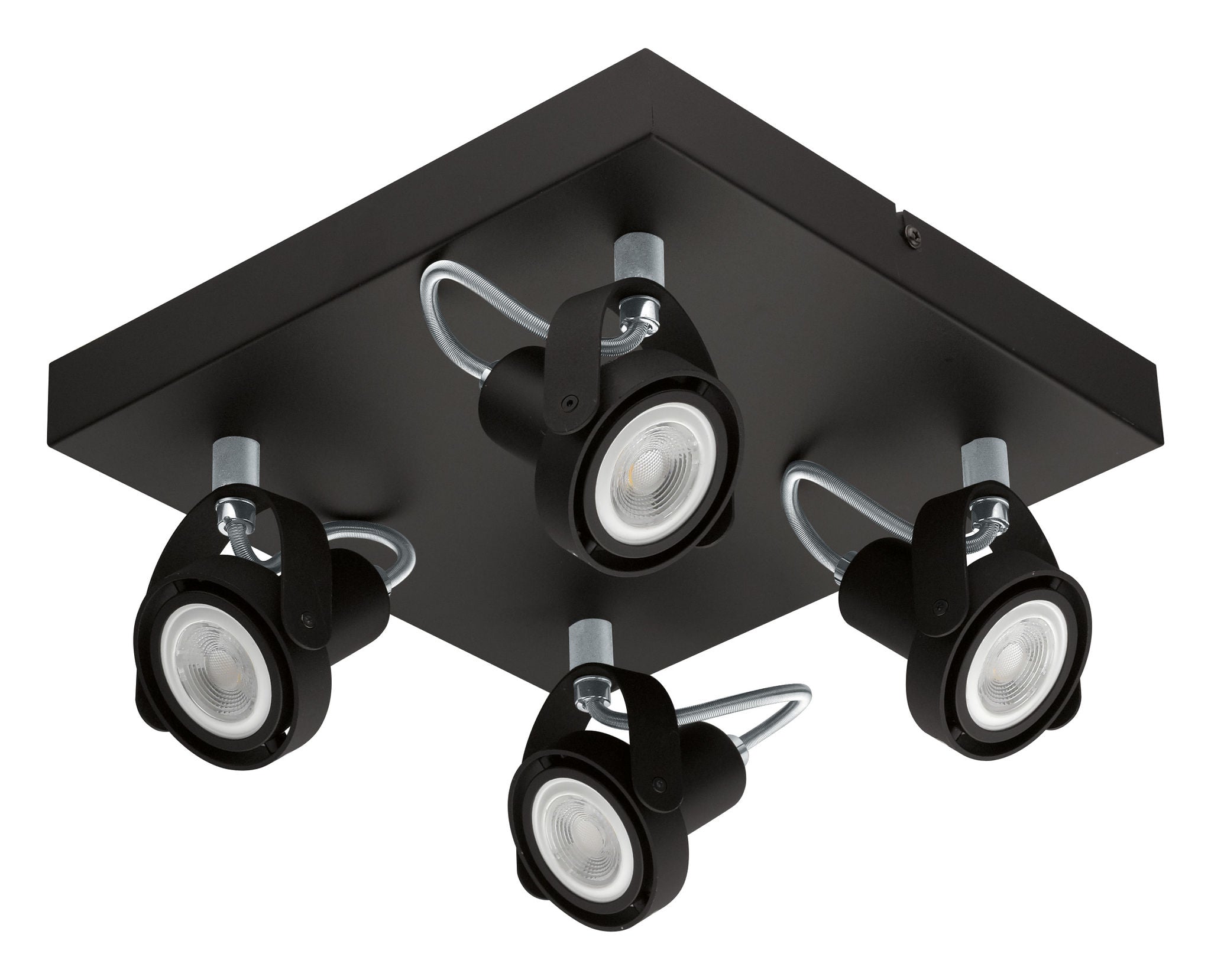 Novorio 1 Flush mount Black - 203212A | EGLO