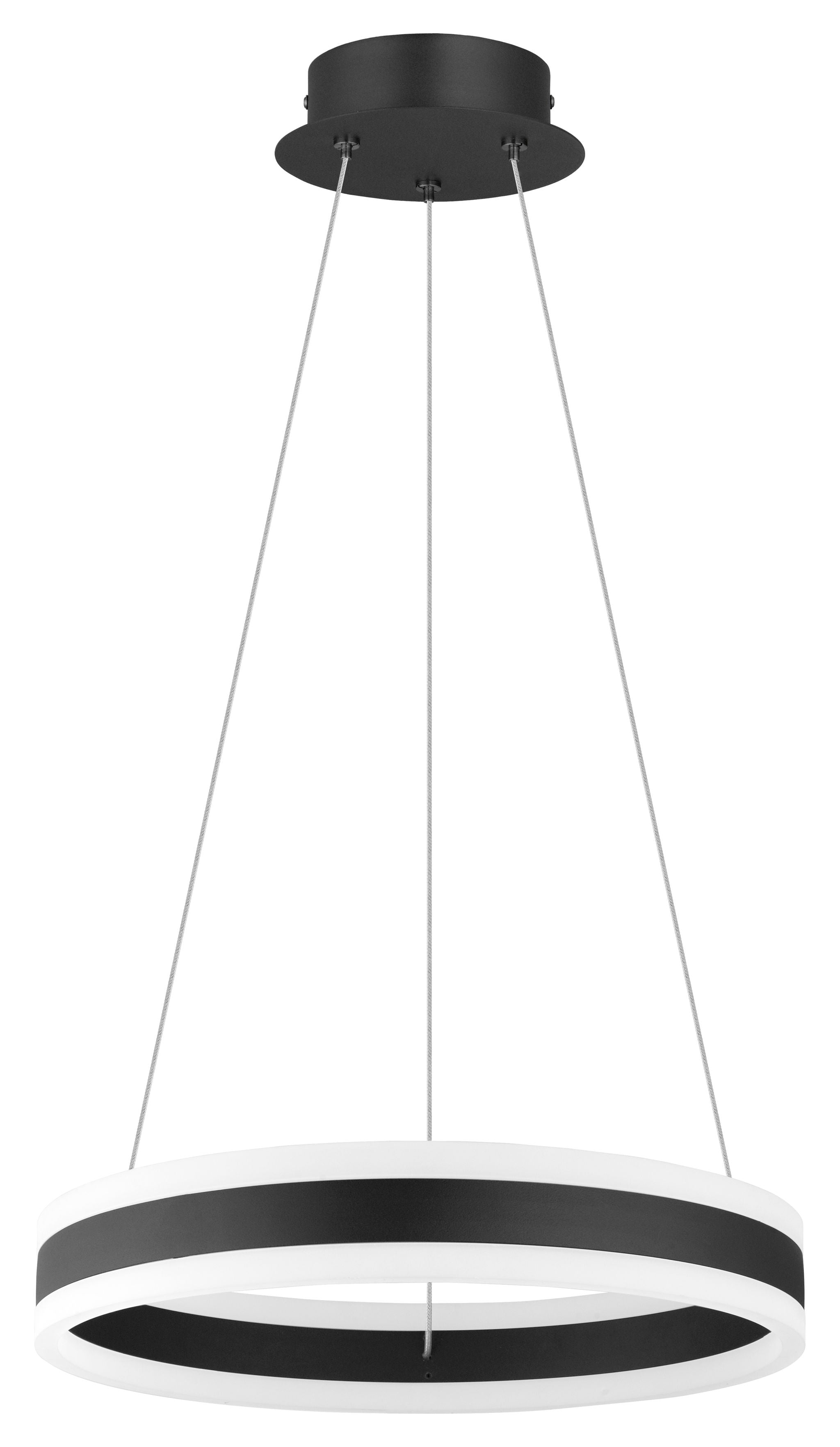 Tonarella Suspension Noir DEL INTÉGRÉ - 203456A | EGLO