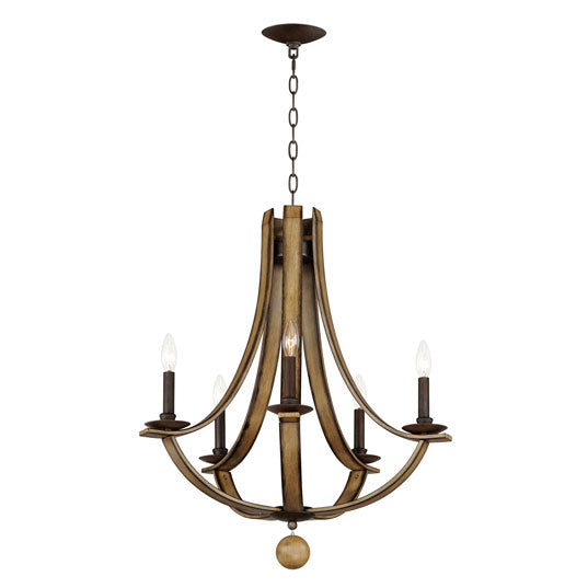 BASQUE Chandelier - 20345DWAR | MAXIM / ET2