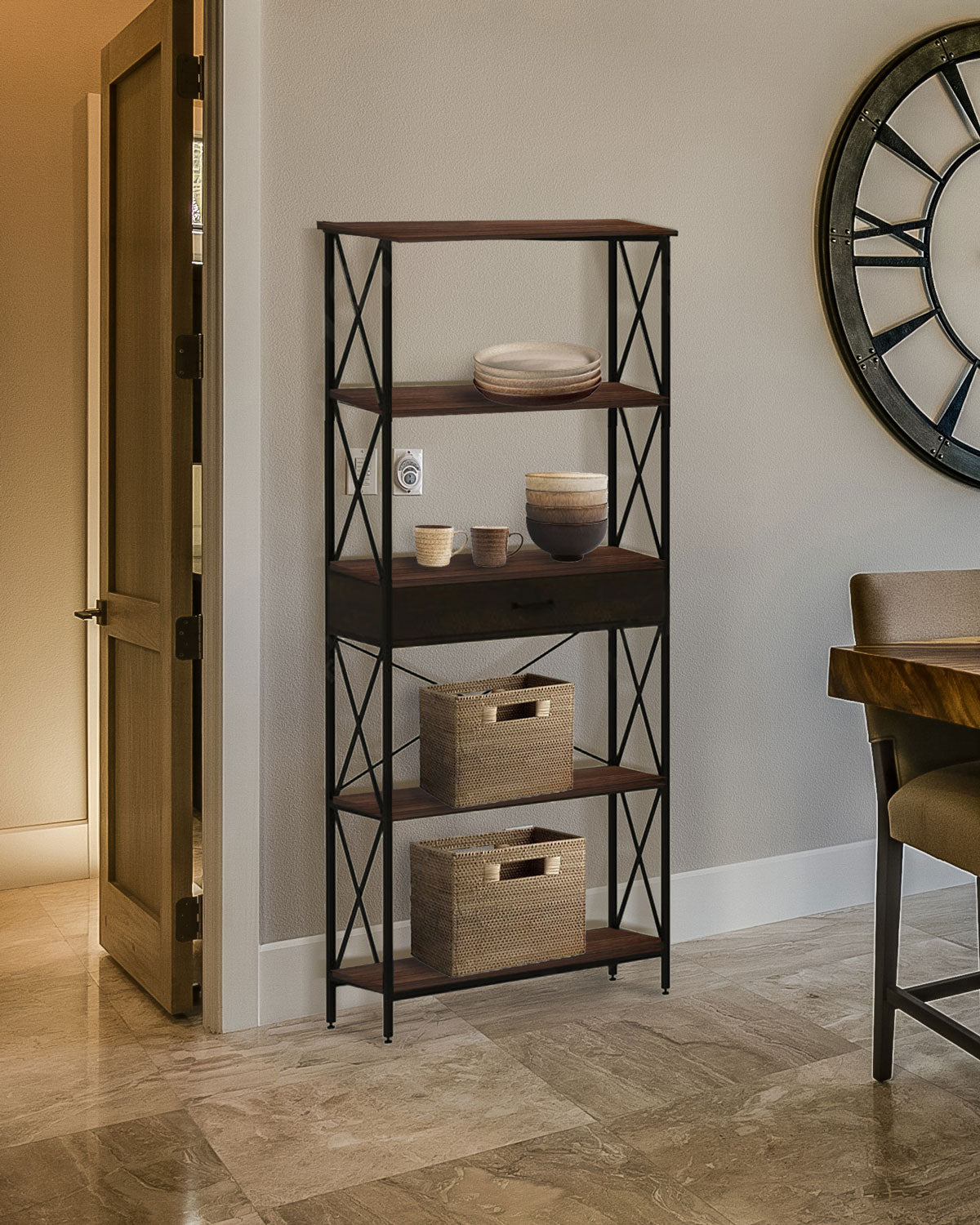 FLETCHER Accessoire décoratif Brun, Noir - 203522-02 | CANARM