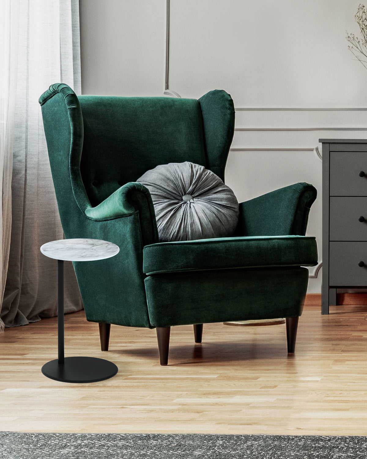 NEELY Accessoire décoratif Noir, Blanc - 203528-02 | CANARM