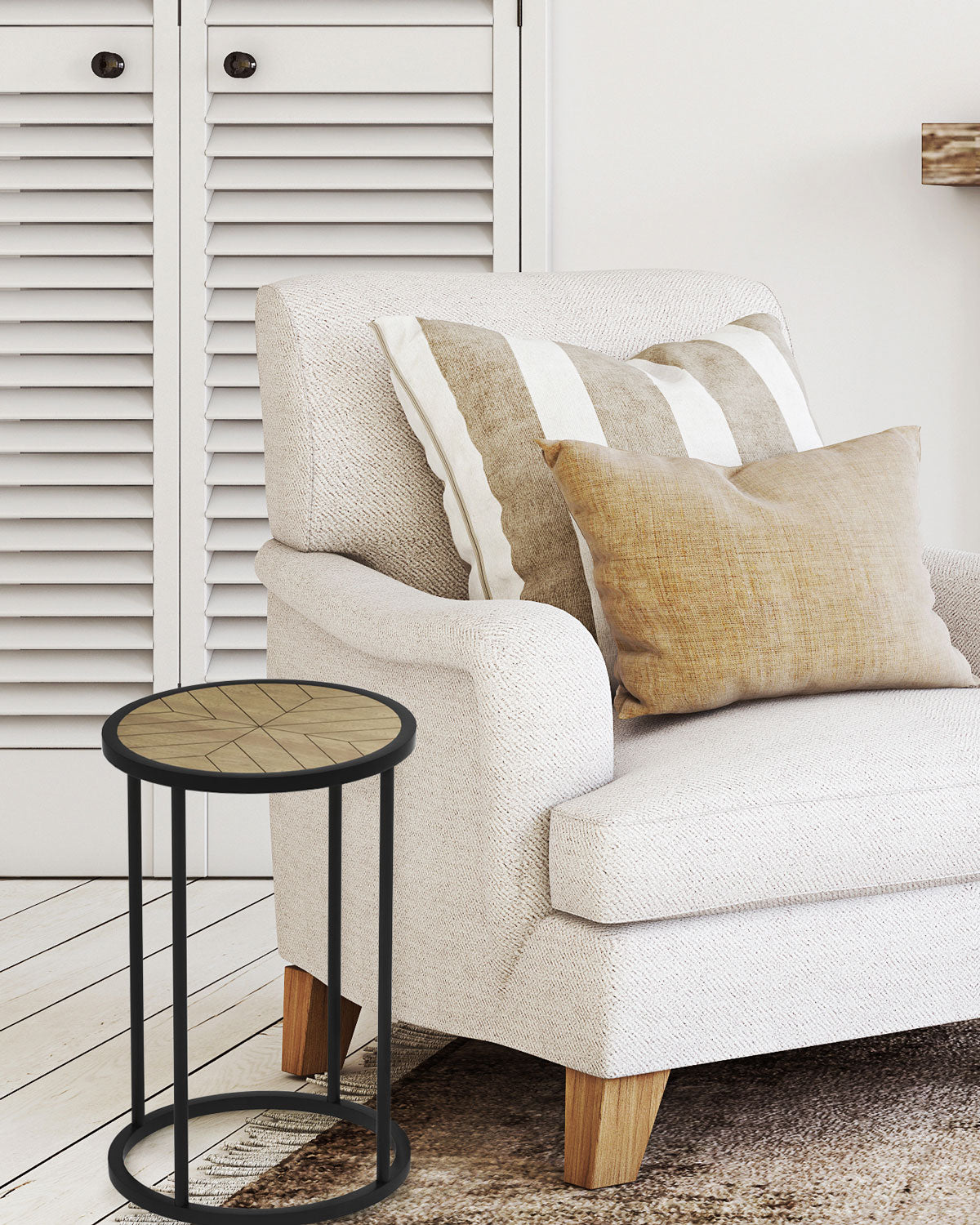 BIRKETT Accessoire décoratif Brun, Noir - 203599-01 | CANARM