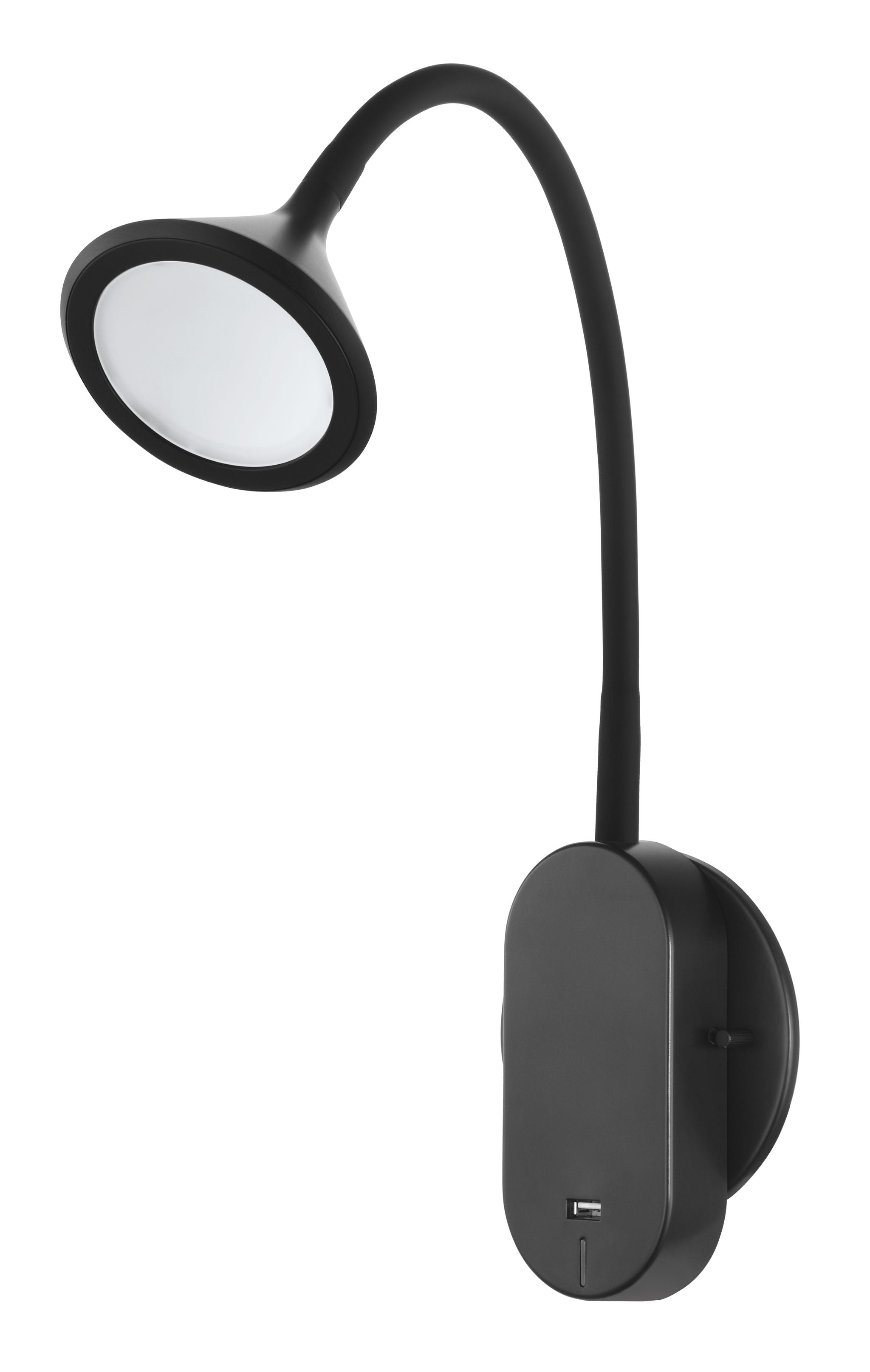Ormond Murale orientable Noir DEL INTÉGRÉ - 203784A | EGLO