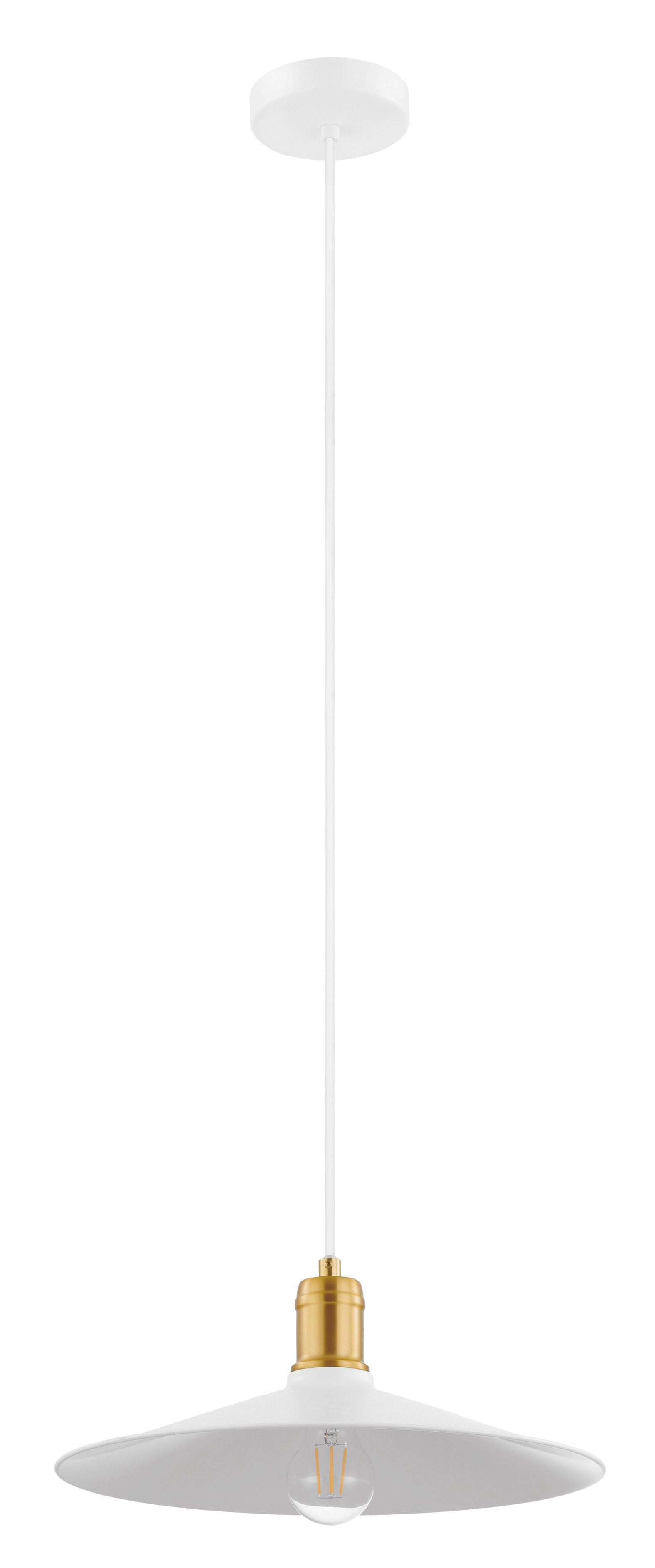 Bridport-P Suspension simple Blanc - 204024A | EGLO