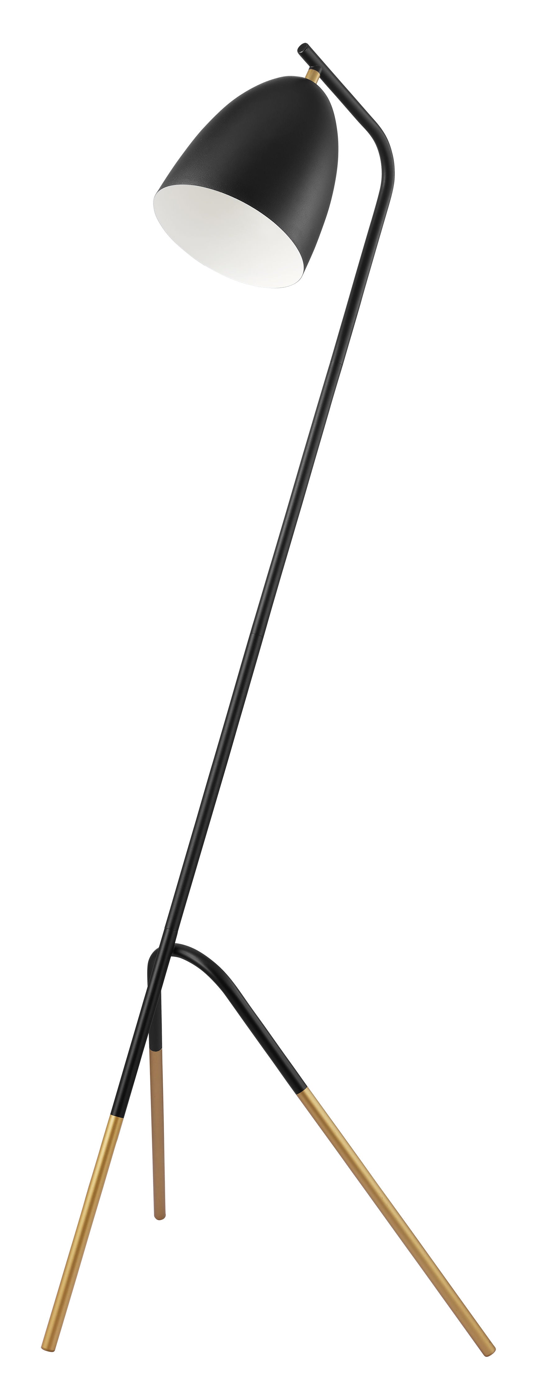 Westlinton Lampe sur pied Noir, Or - 204261A | EGLO