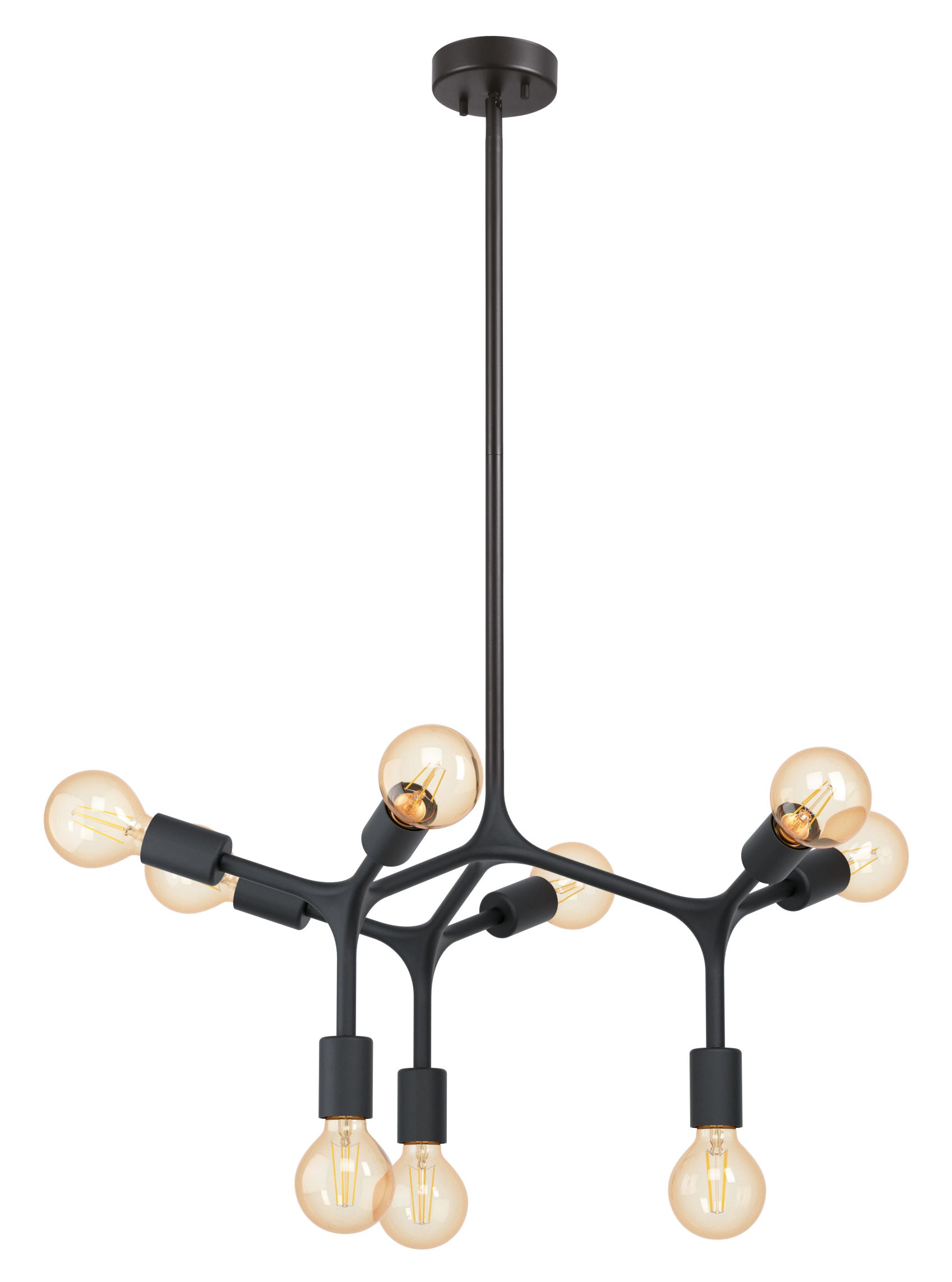 Bocadella Chandelier Noir - 204294A | EGLO