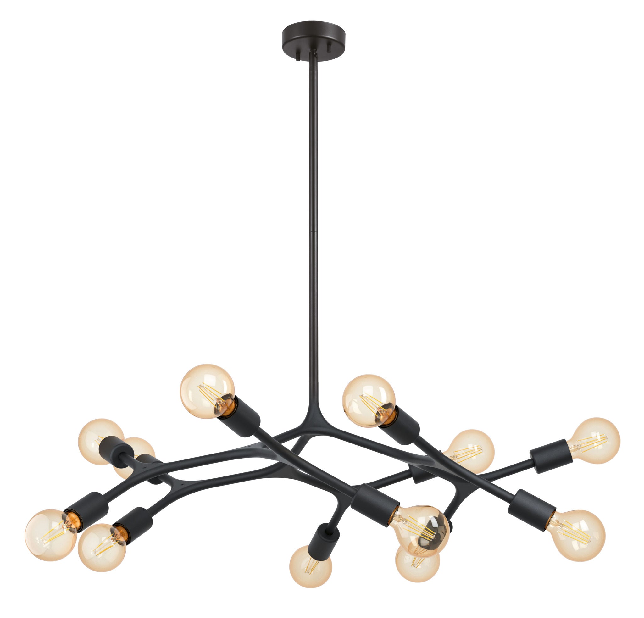 Bocadella Chandelier Noir - 204295A | EGLO