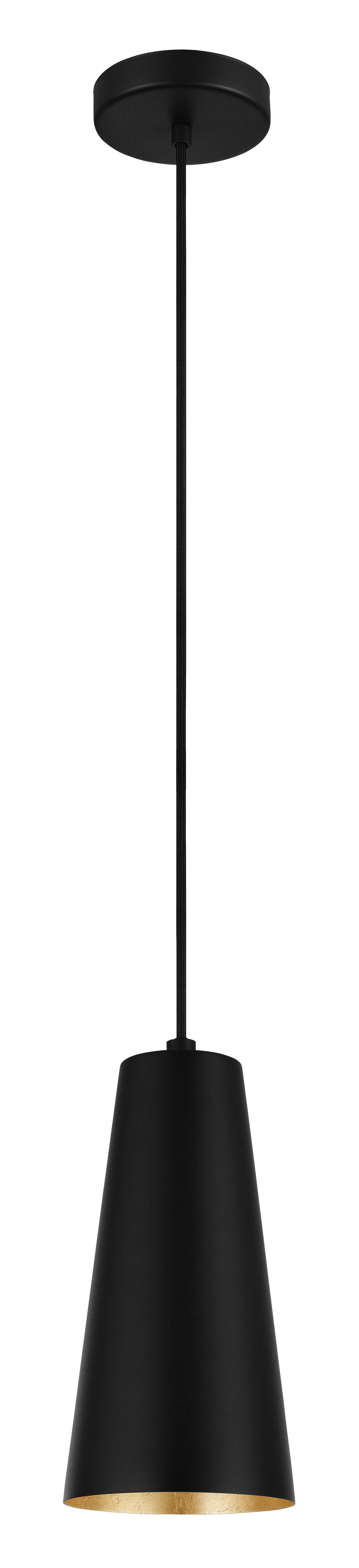 Pratella-1 Suspension simple Noir - 204365A | EGLO