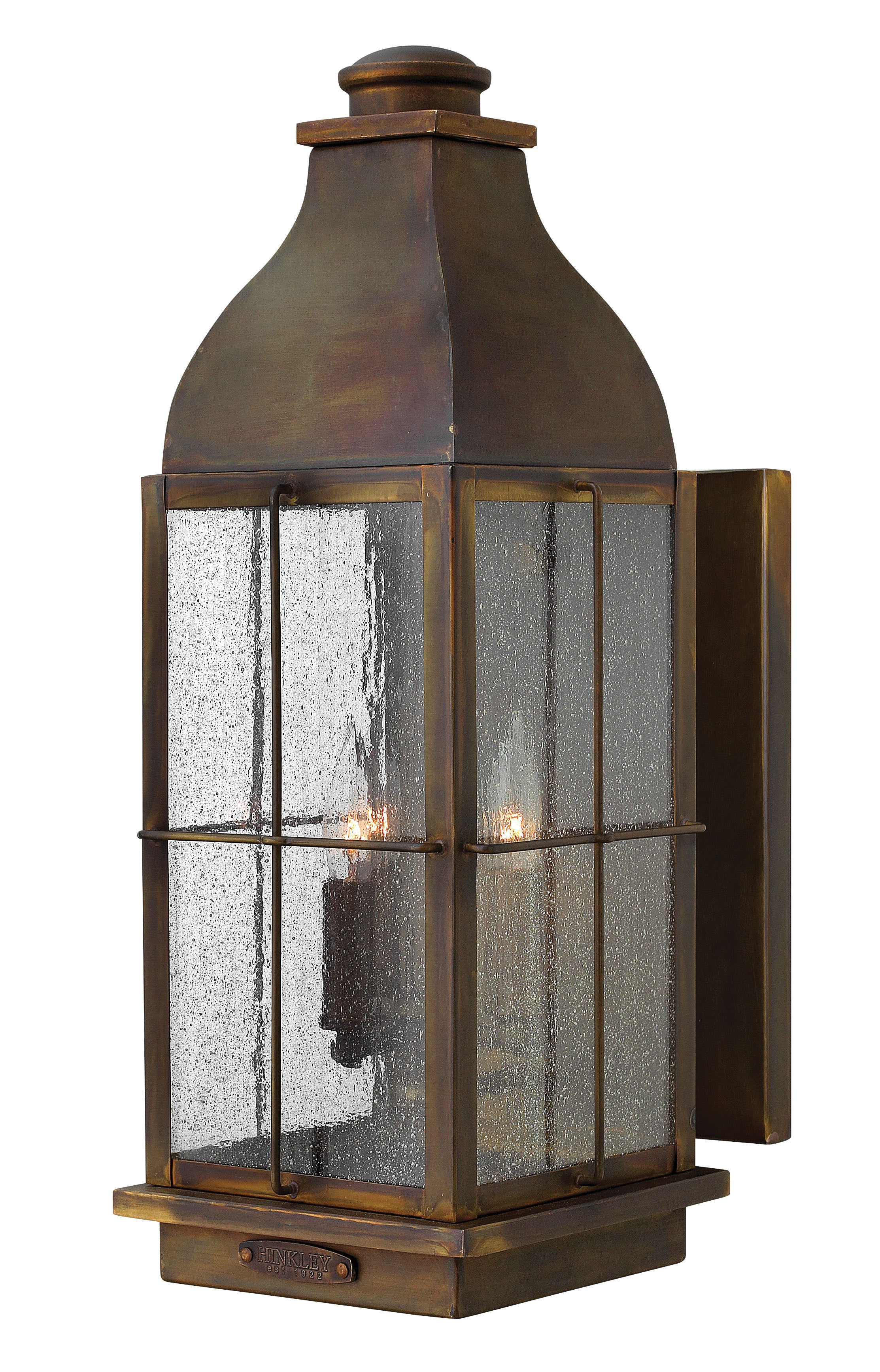 BINGHAM Outdoor sconce Gold - 2045SN-LL | HINKLEY