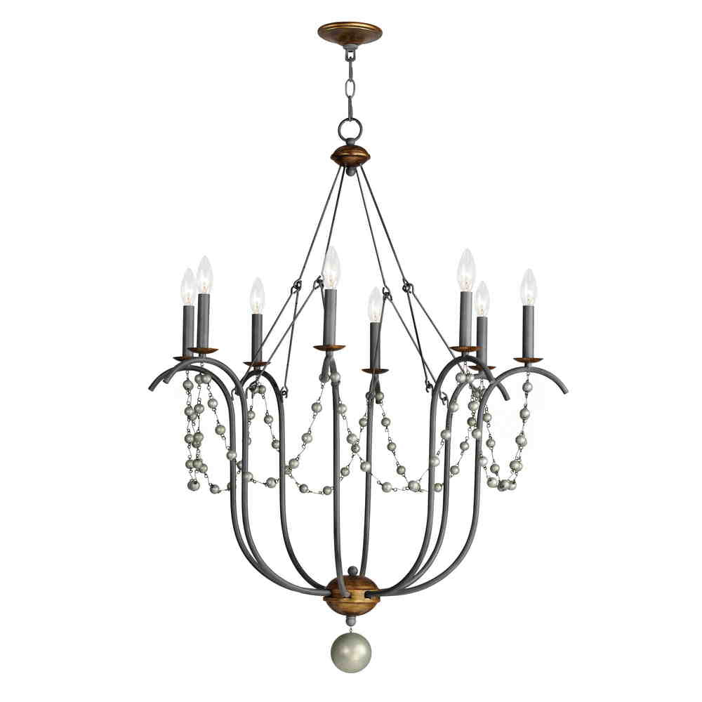 FORMOSA Chandelier Black - 20488GN | MAXIM/ET3