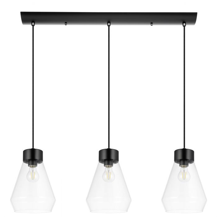 MONTEY Suspension Noir - 205323A | EGLO