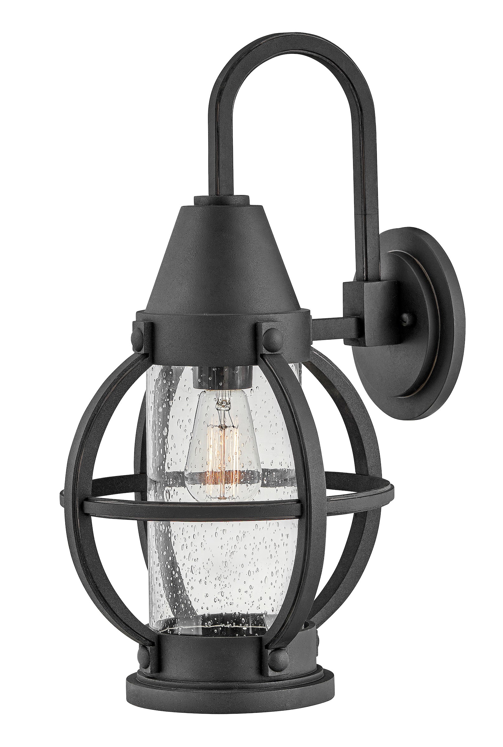 CHATHAM Outdoor sconce Black - 21005MB | HINKLEY