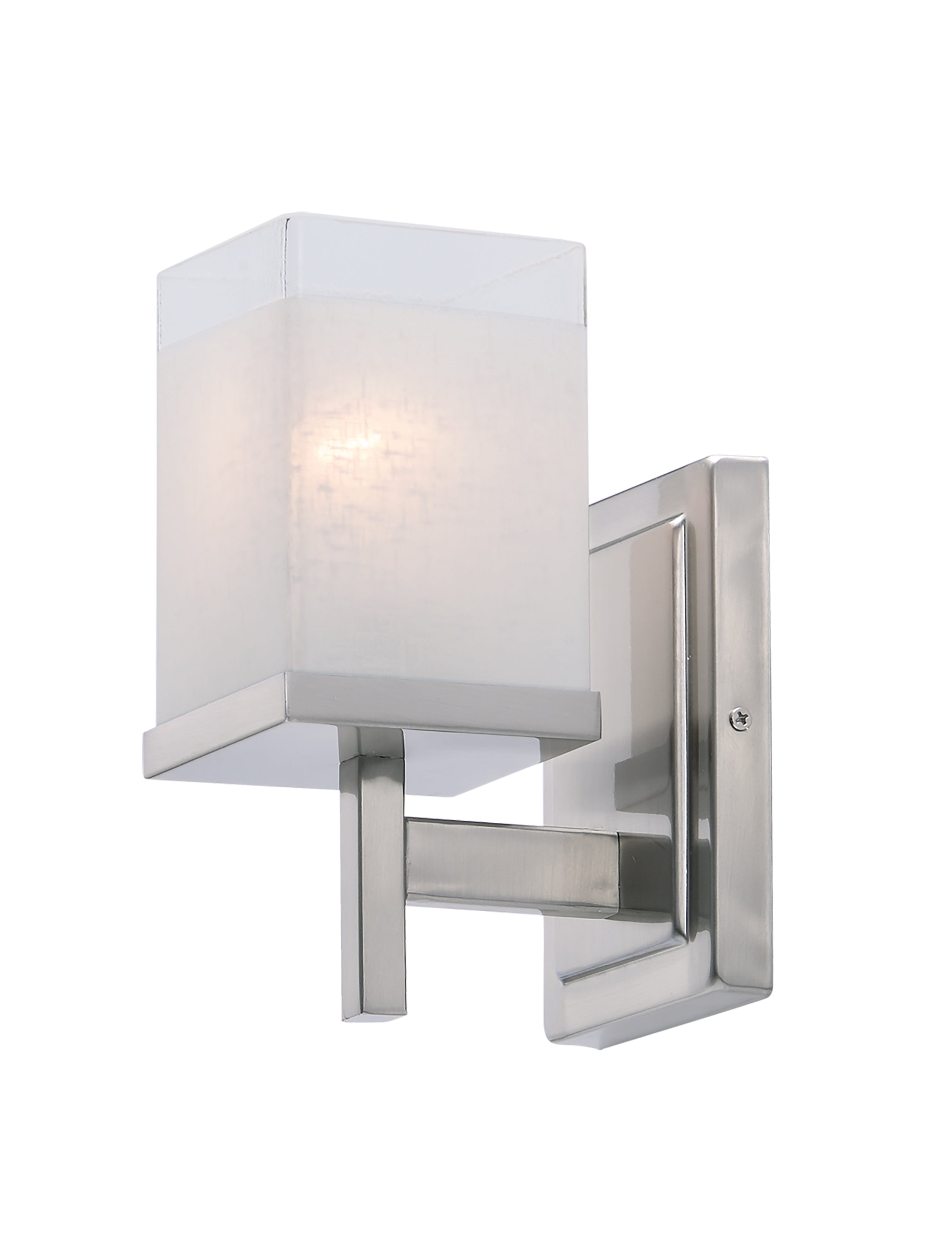 TETRA Bathroom sconce Nickel - 2151LNSN | MAXIM/ET2