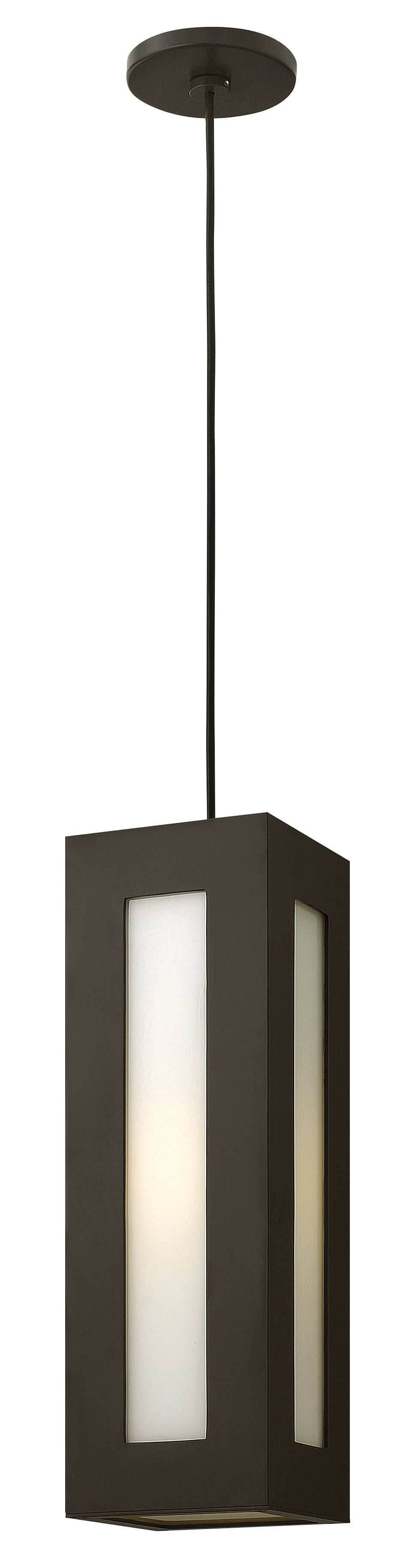 DORIAN Suspension exterieure Bronze DEL INTÉGRÉ - 2192BZ-LED | HINKLEY