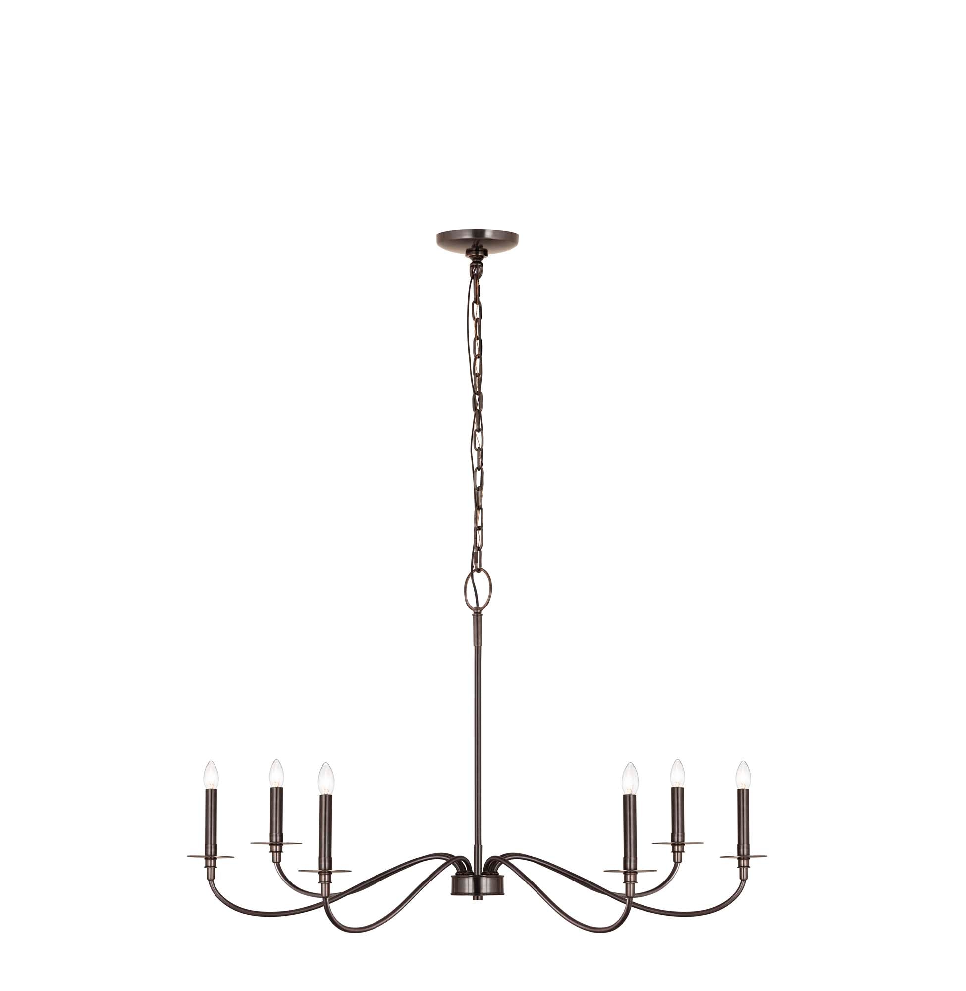 ARRINGTON Chandelier Bronze - 2301-42BP | Z-LITE