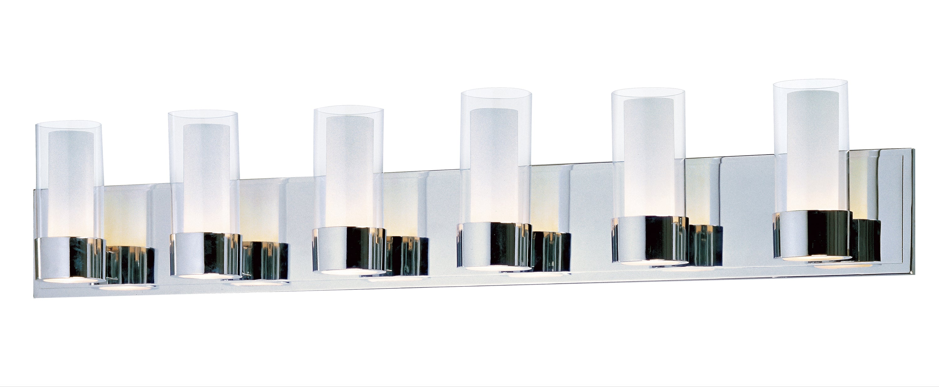 SILO Bathroom sconce Chrome - 23076CLFTPC | MAXIM/ET2