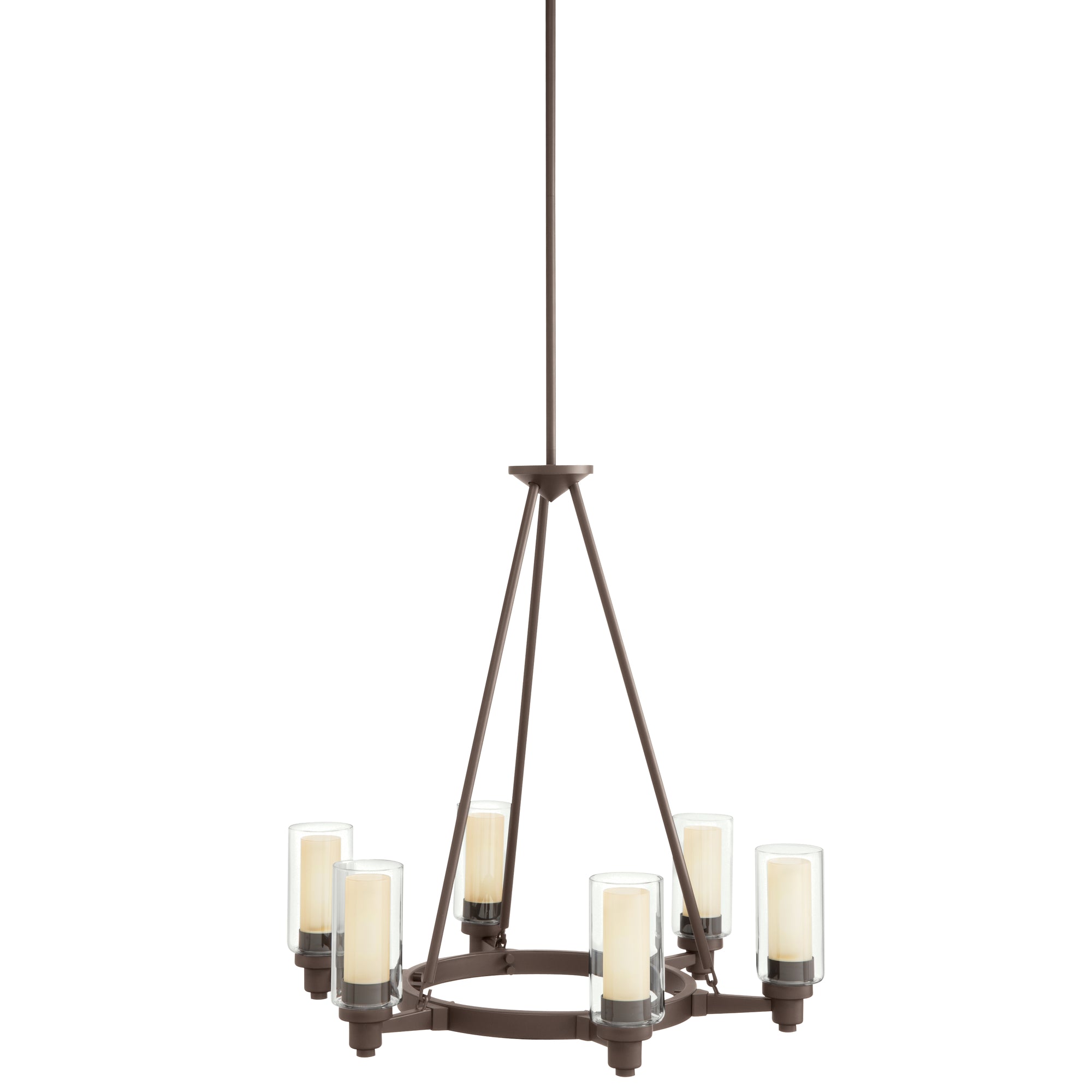 CIRCOLO Chandelier Bronze - 2344OZ | KICHLER