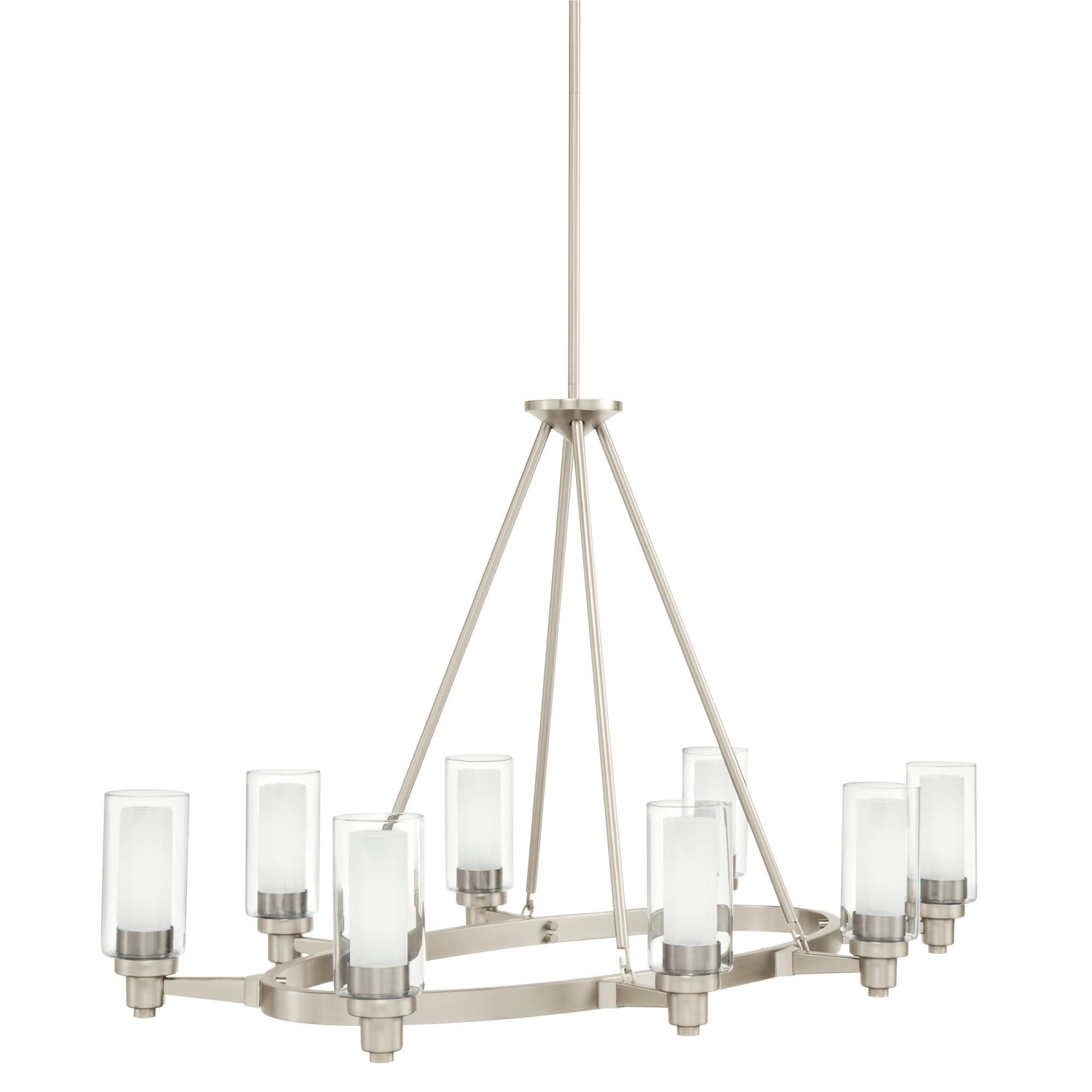 CIRCOLO Chandelier Nickel - 2345NI | KICHLER