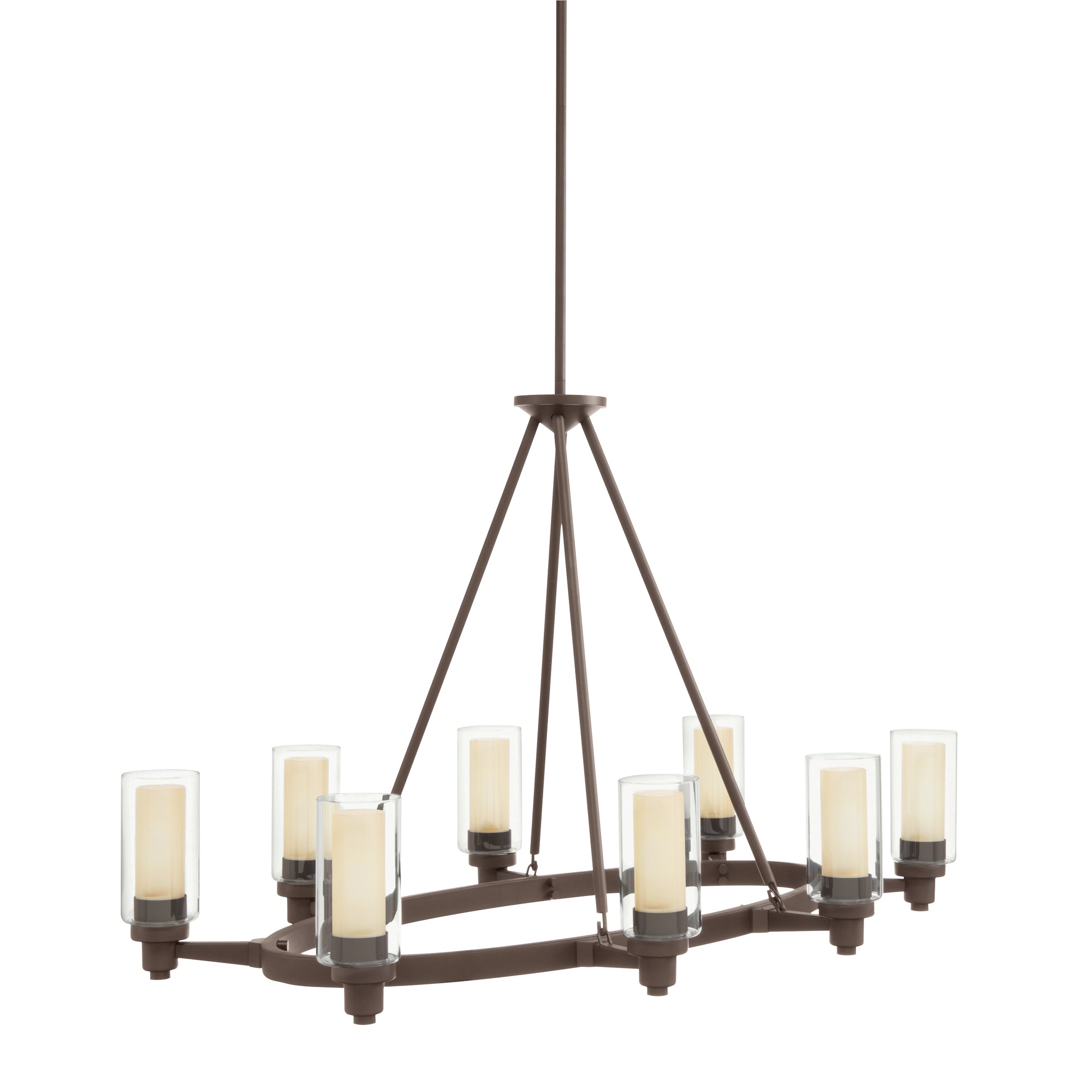 CIRCOLO Chandelier Bronze - 2345OZ | KICHLER