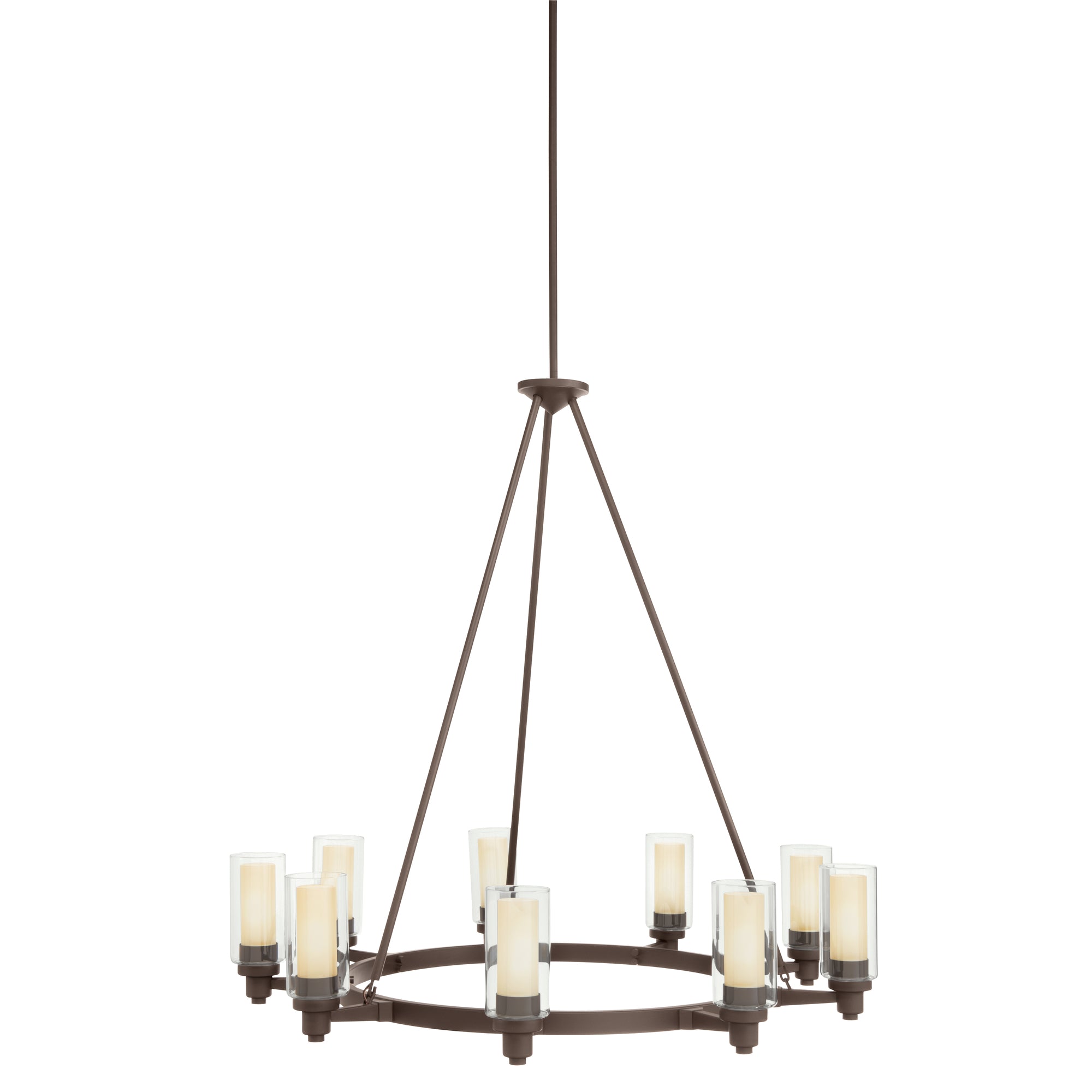 CIRCOLO Chandelier Bronze - 2346OZ | KICHLER