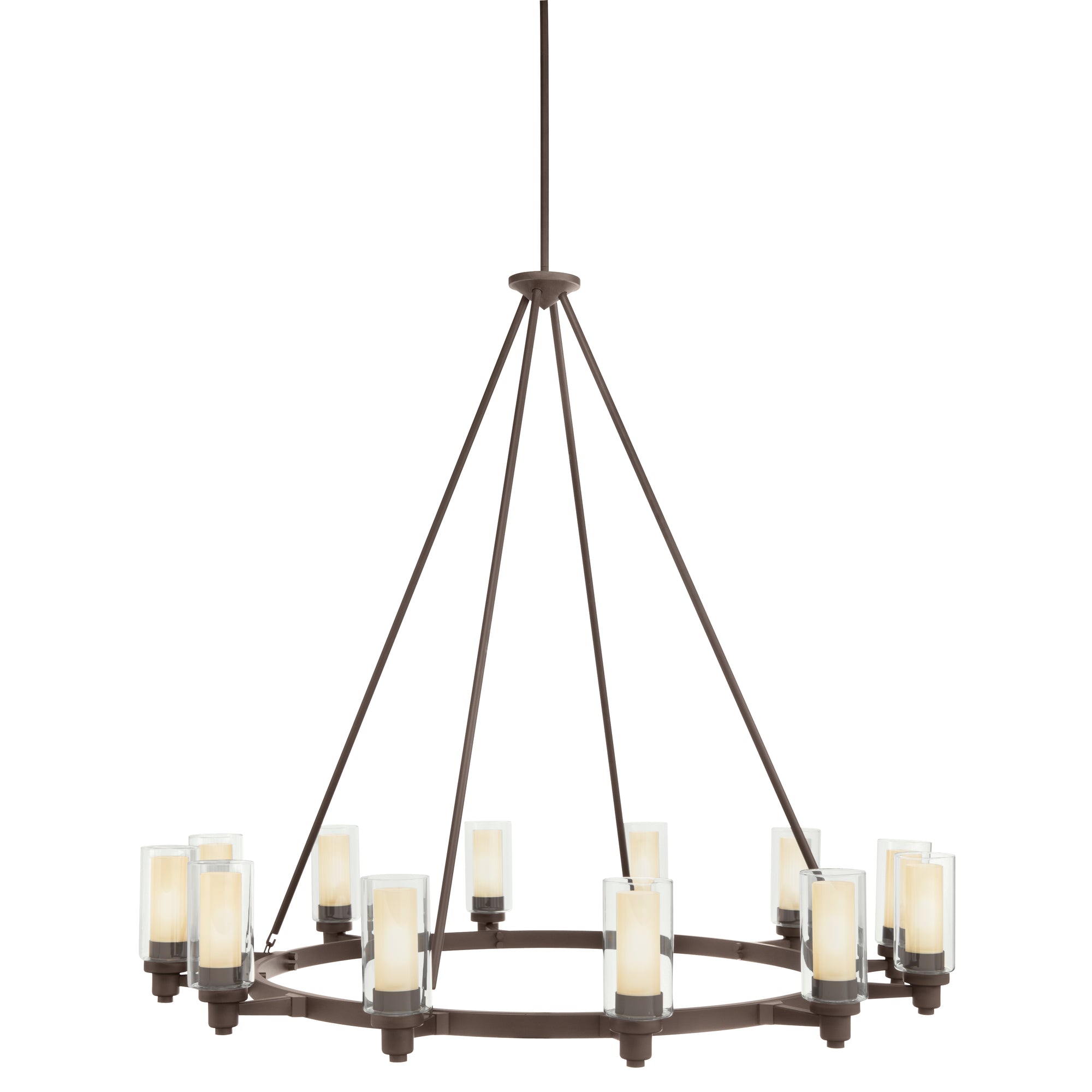 CIRCOLO Chandelier Bronze - 2347OZ | KICHLER