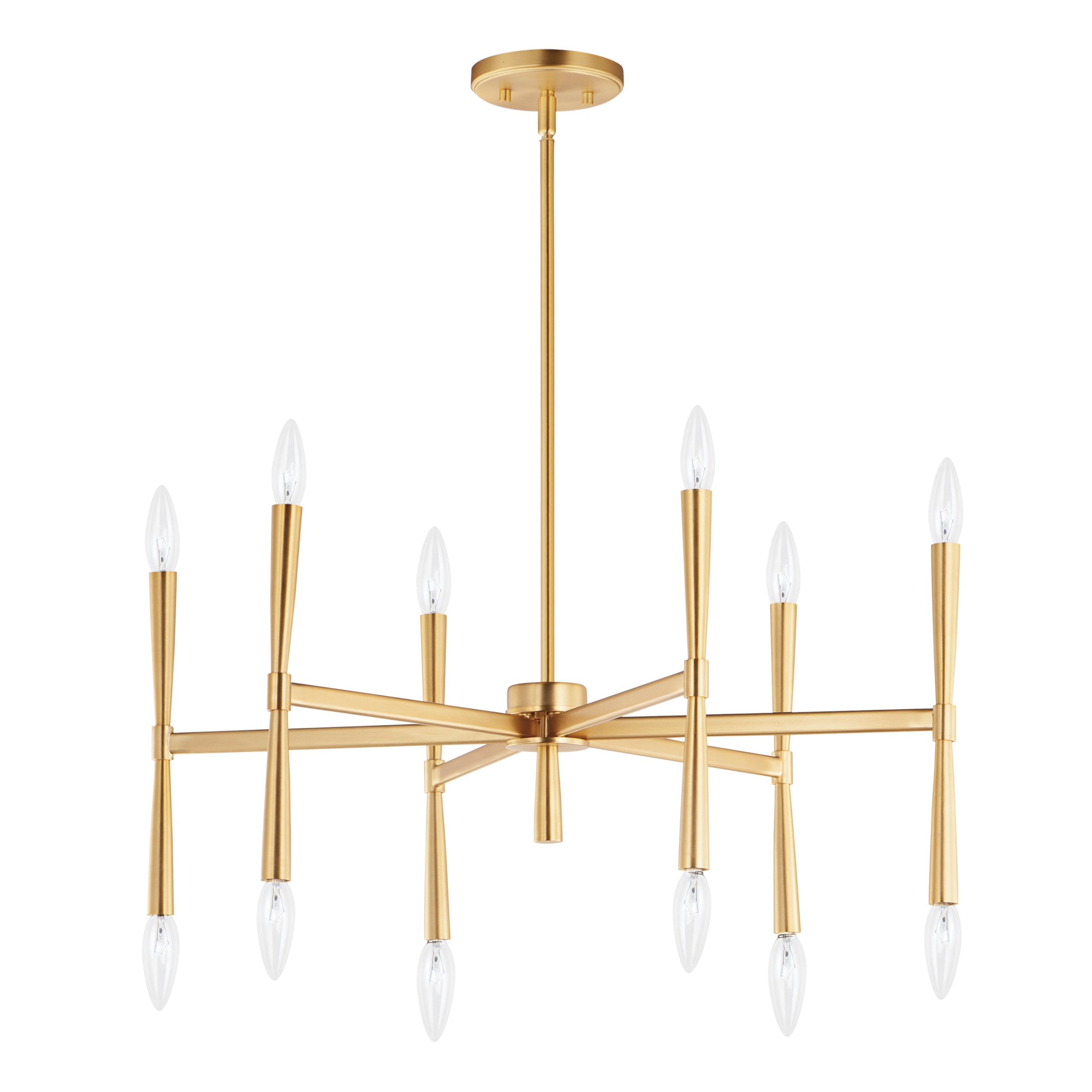 ROME Chandelier Or - 24626SBR | MAXIM/ET2