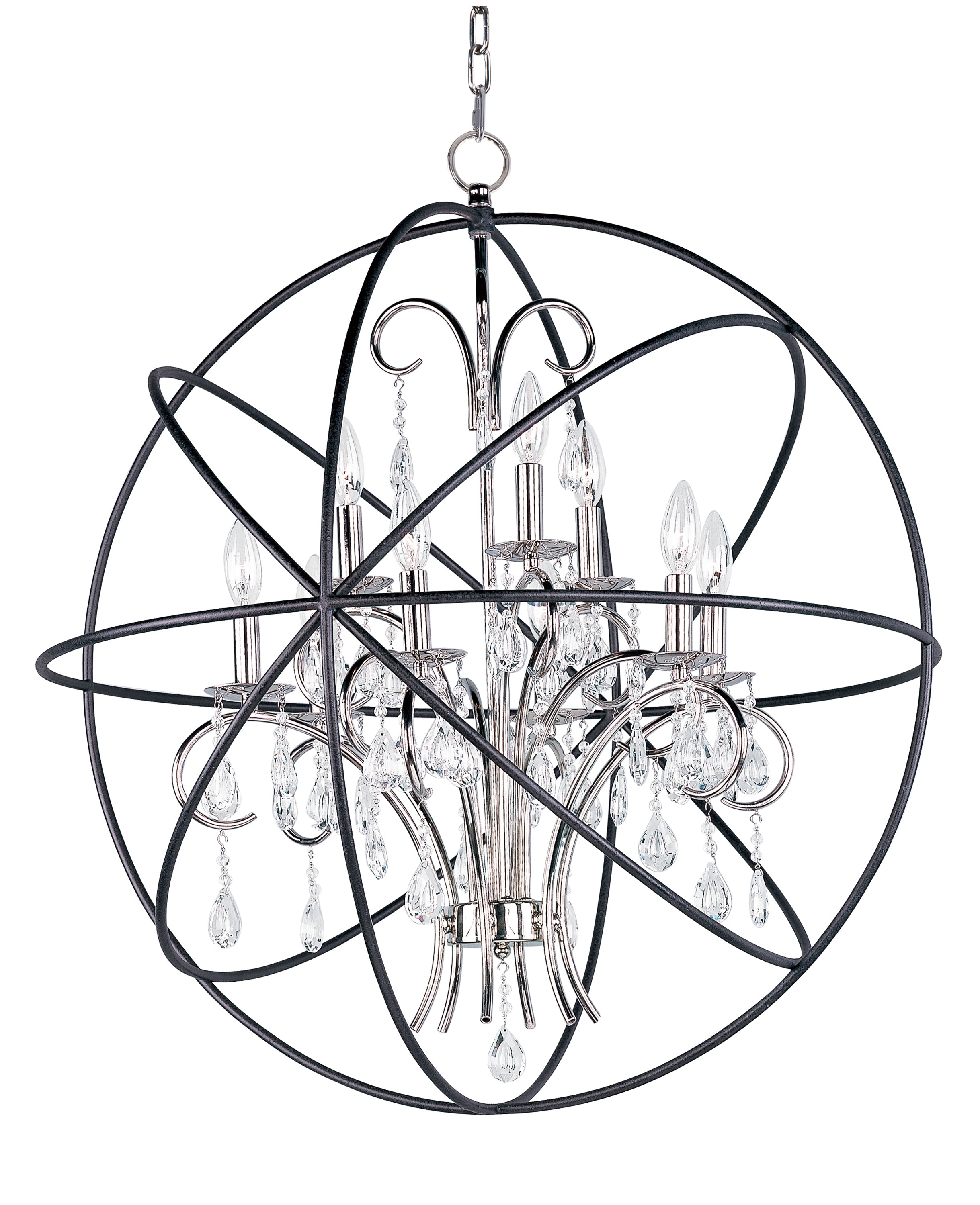 ORBIT Suspension Noir, Nickel - 25145ARPN | MAXIM/ET2