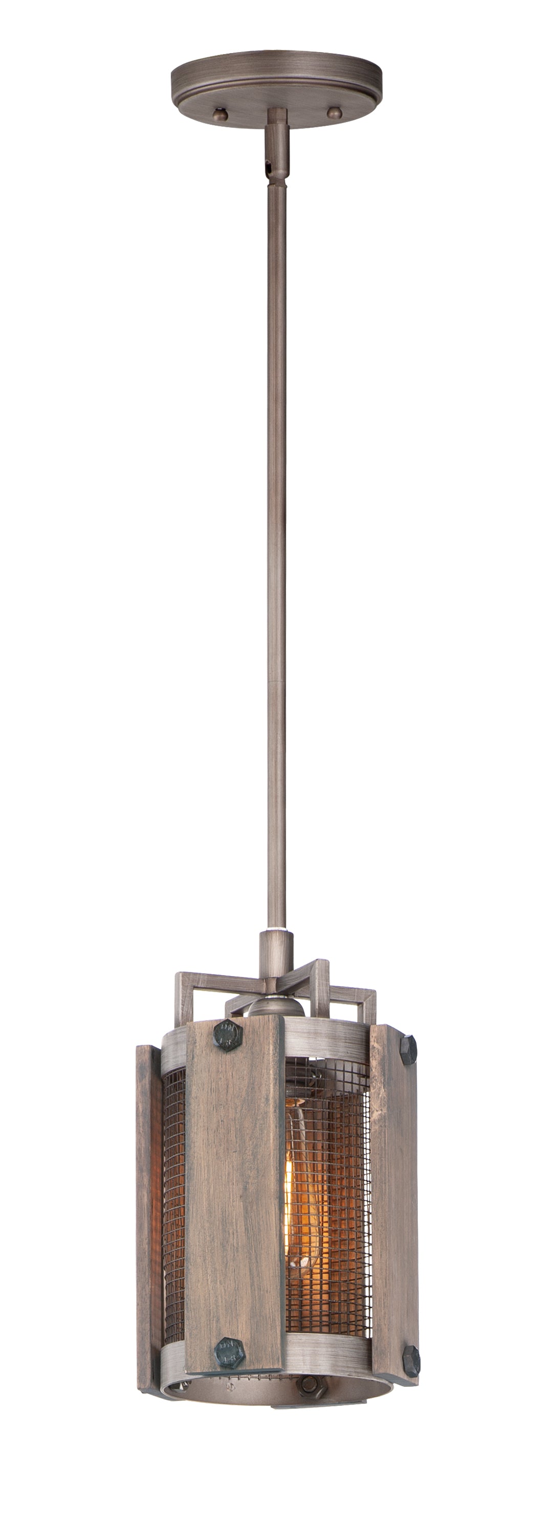 OUTLAND Pendant Wood, Aluminum - 25261BWWZ | MAXIM/ET2