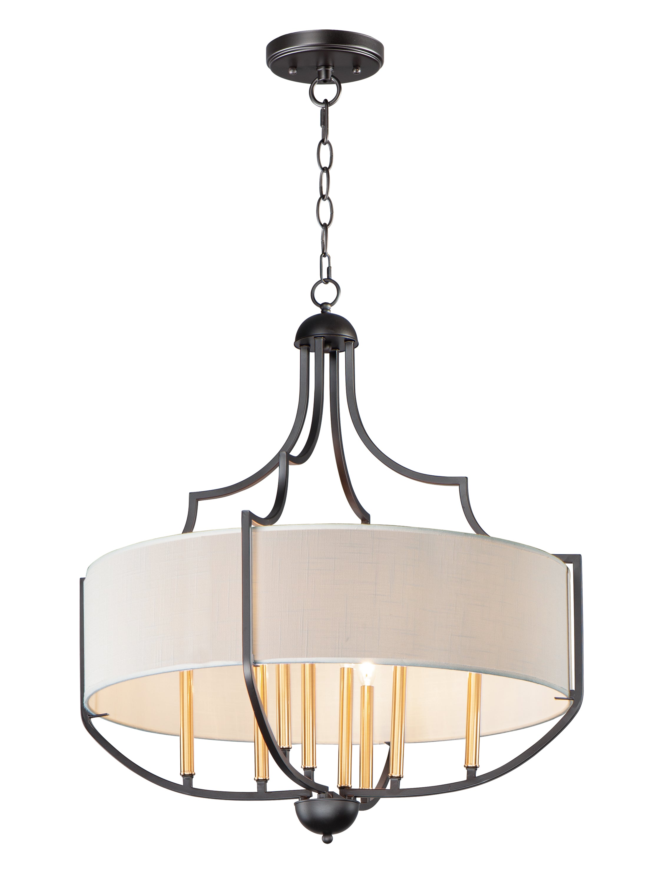 SAVANT Chandelier Bronze, Or - 25285WLBZAB | MAXIM/ET2