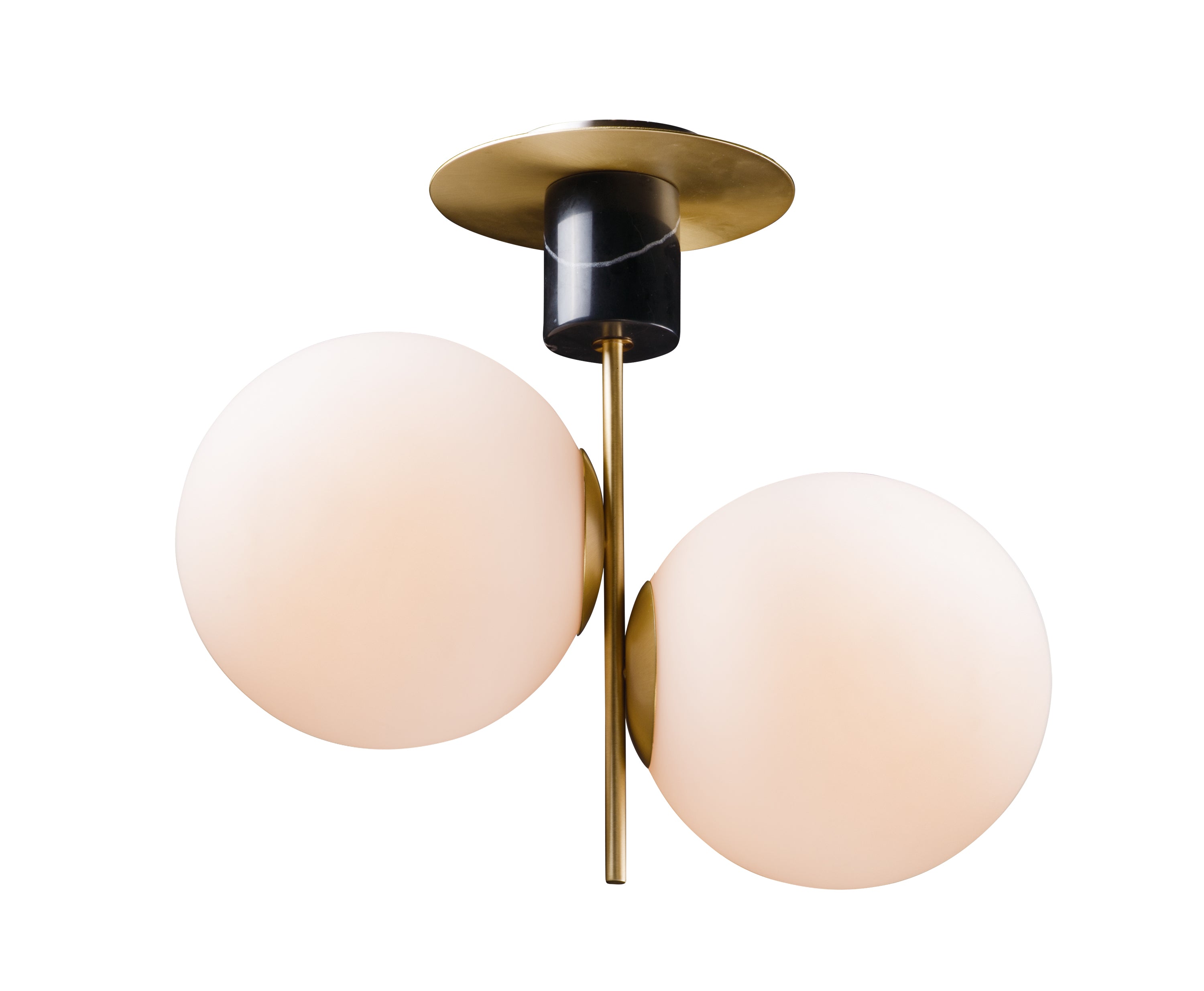 VESPER Plafonnier Or, Noir - 26032SWSBRBK | MAXIM/ET2