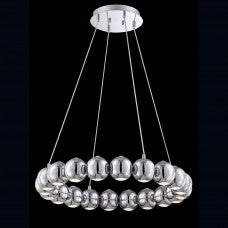 PEARLA Chandelier Chrome - 26235-011 INTEGRATED LED | EUROFASE