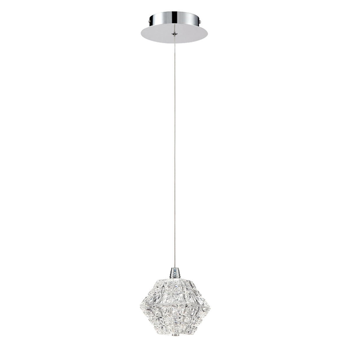 OWEN Pendant Chrome - 28210-016 INTEGRATED LED | EUROFASE
