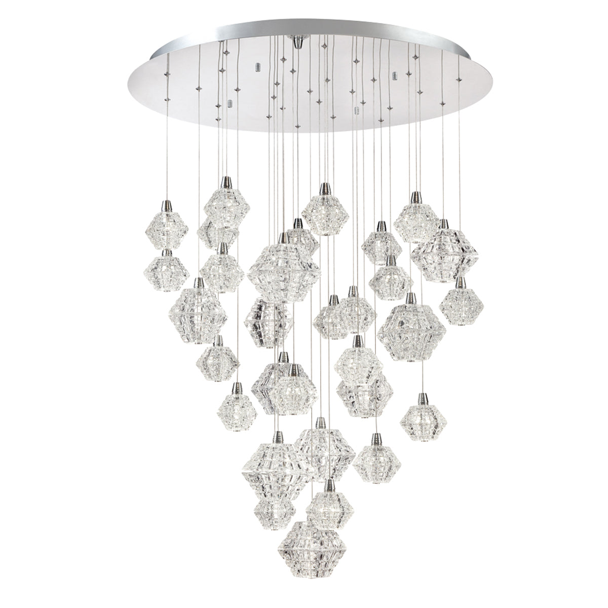 OWEN Chandelier Chrome - 28227-014 INTEGRATED LED | EUROFASE