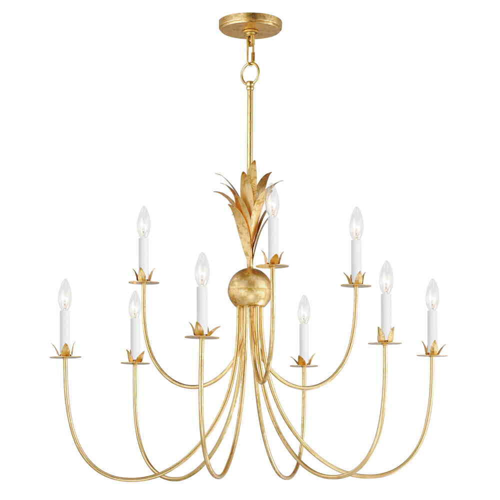 PALOMA Chandelier Gold - 2889GL | MAXIM/ET3