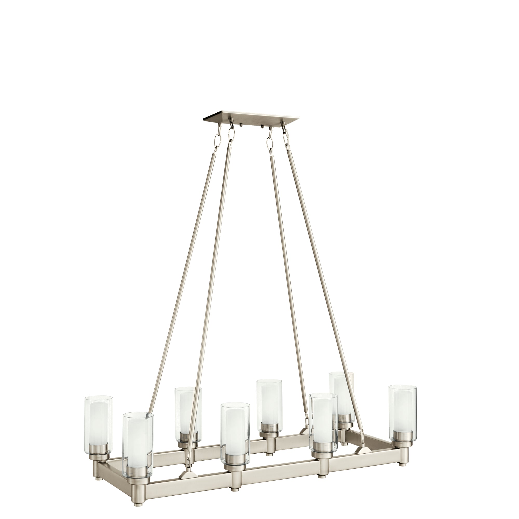 CIRCOLO Chandelier Nickel - 2943NI | KICHLER