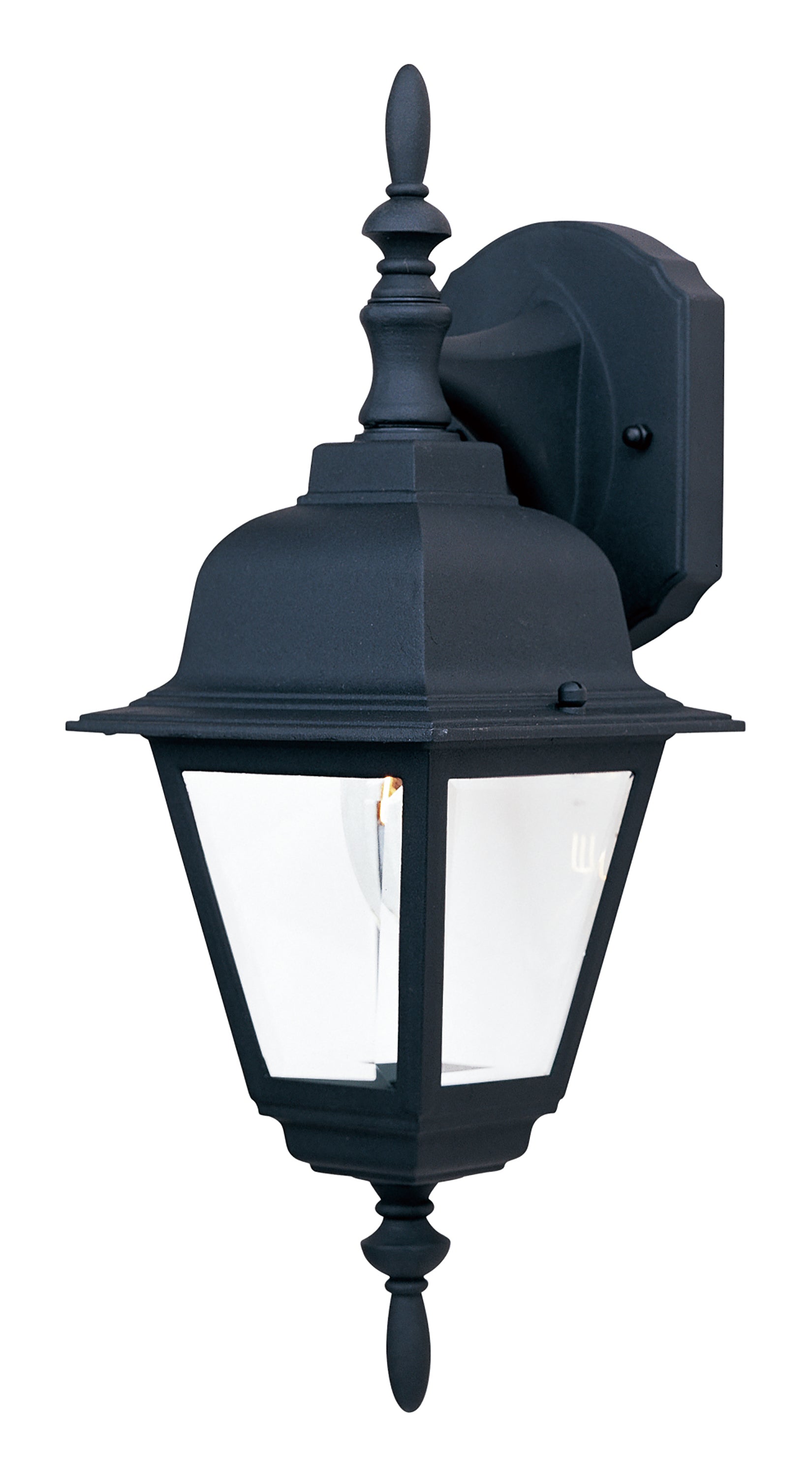 BUILDER CAST Outdoor sconce Black - 3007CLBK | MAXIM/ET2