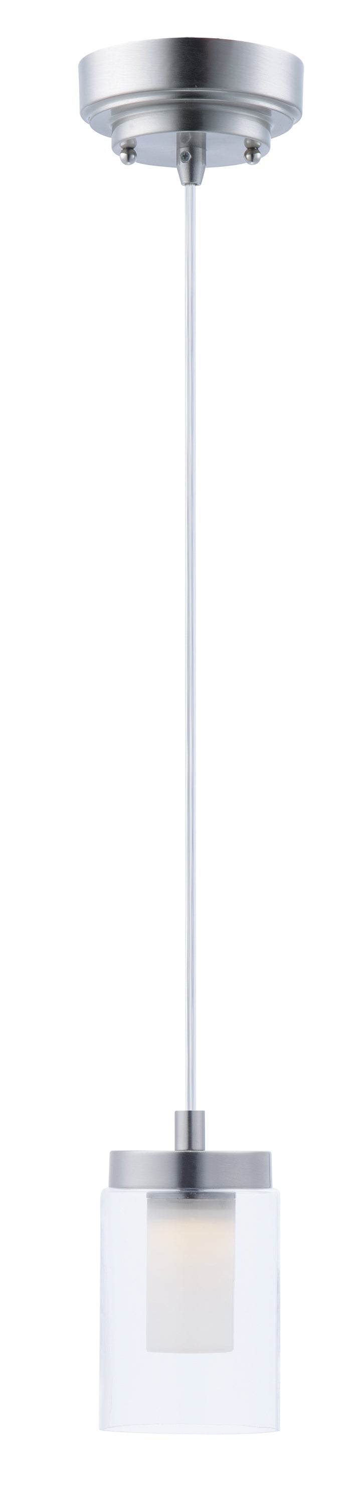 MOD Suspension simple Nickel DEL INTÉGRÉ - 30260CLFTSN | MAXIM/ET2