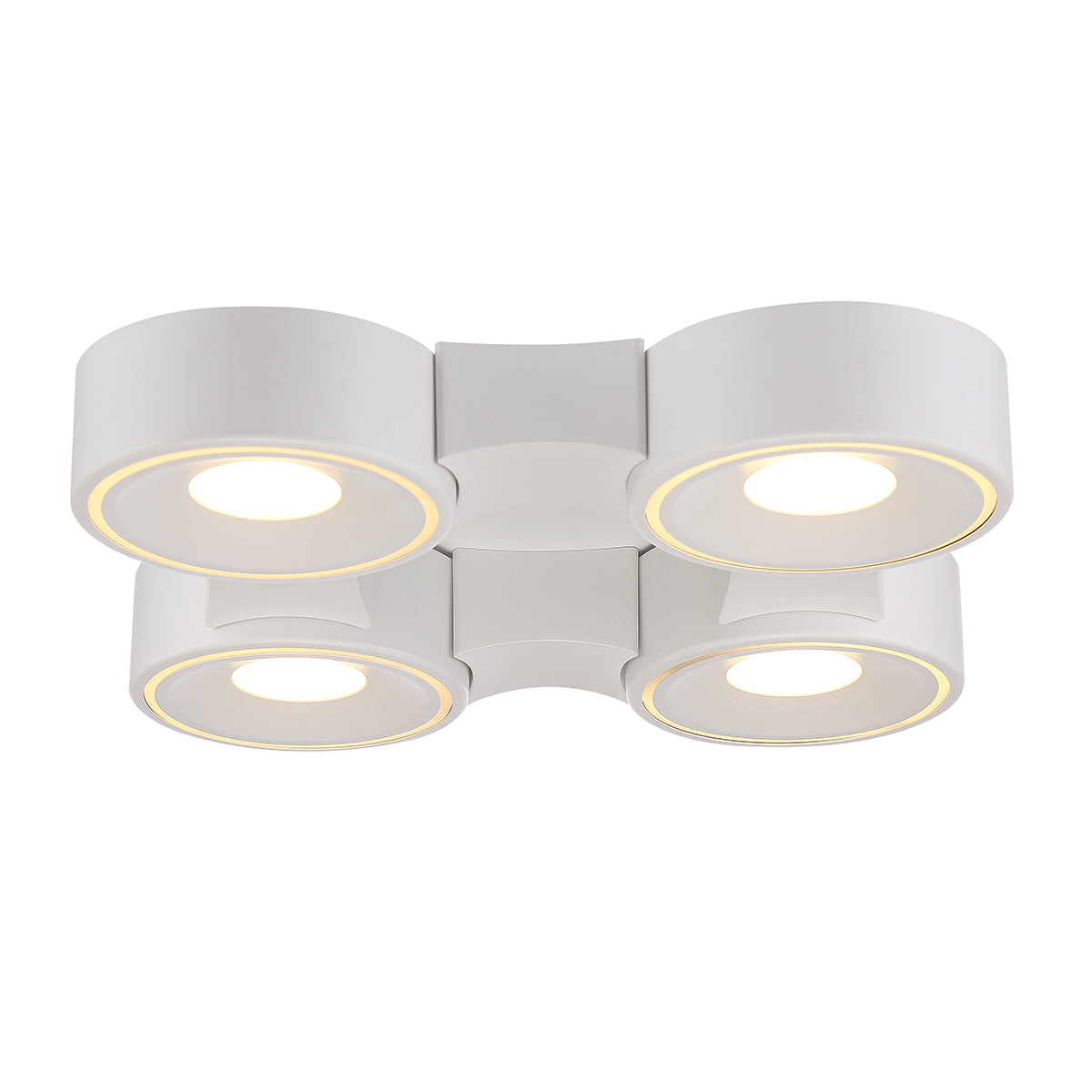 STAVRO Plafonnier Blanc DEL INTÉGRÉ - 30277-014 | EUROFASE