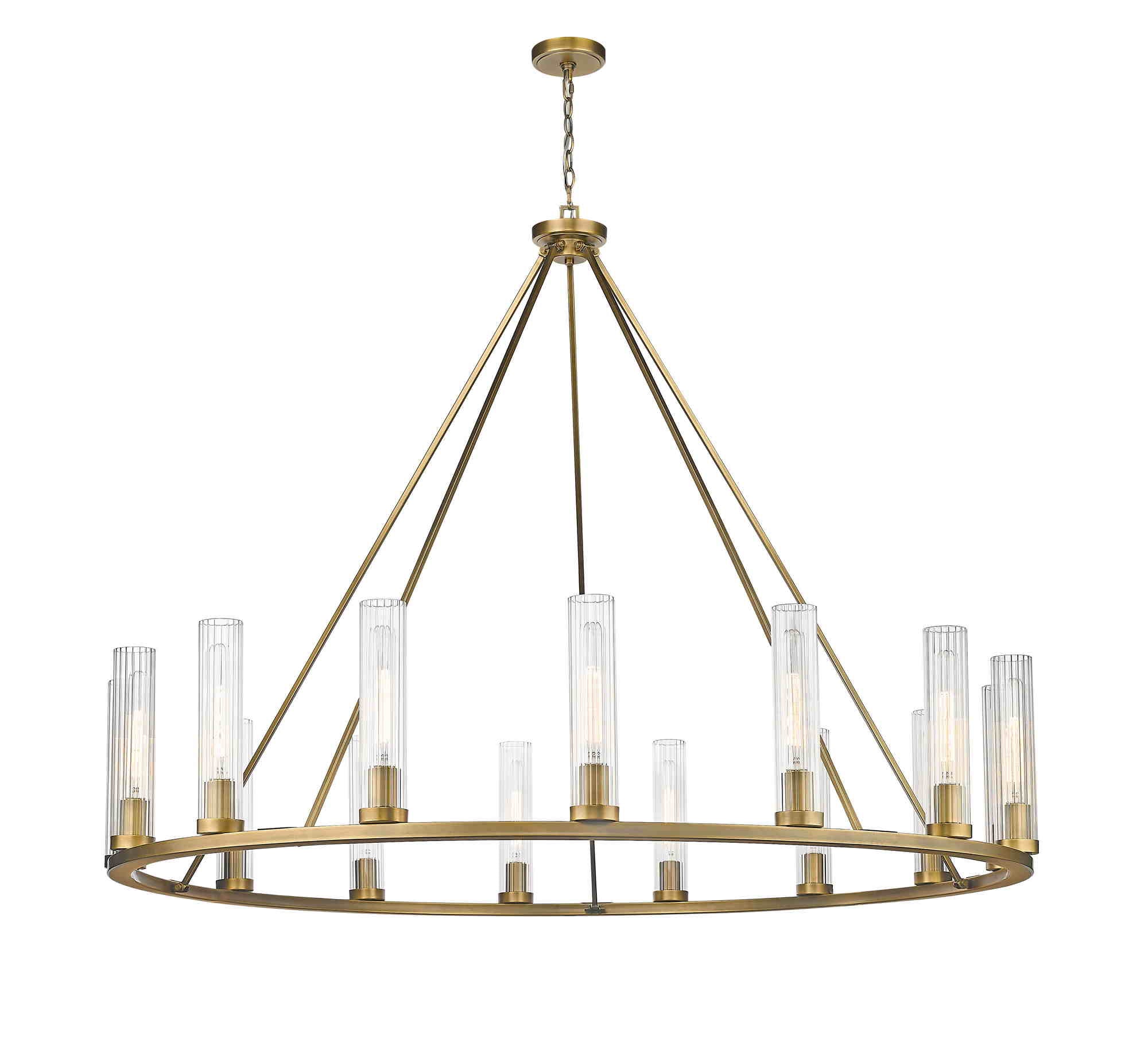 BEAU Chandelier Or - 3031-15RB | Z-LITE