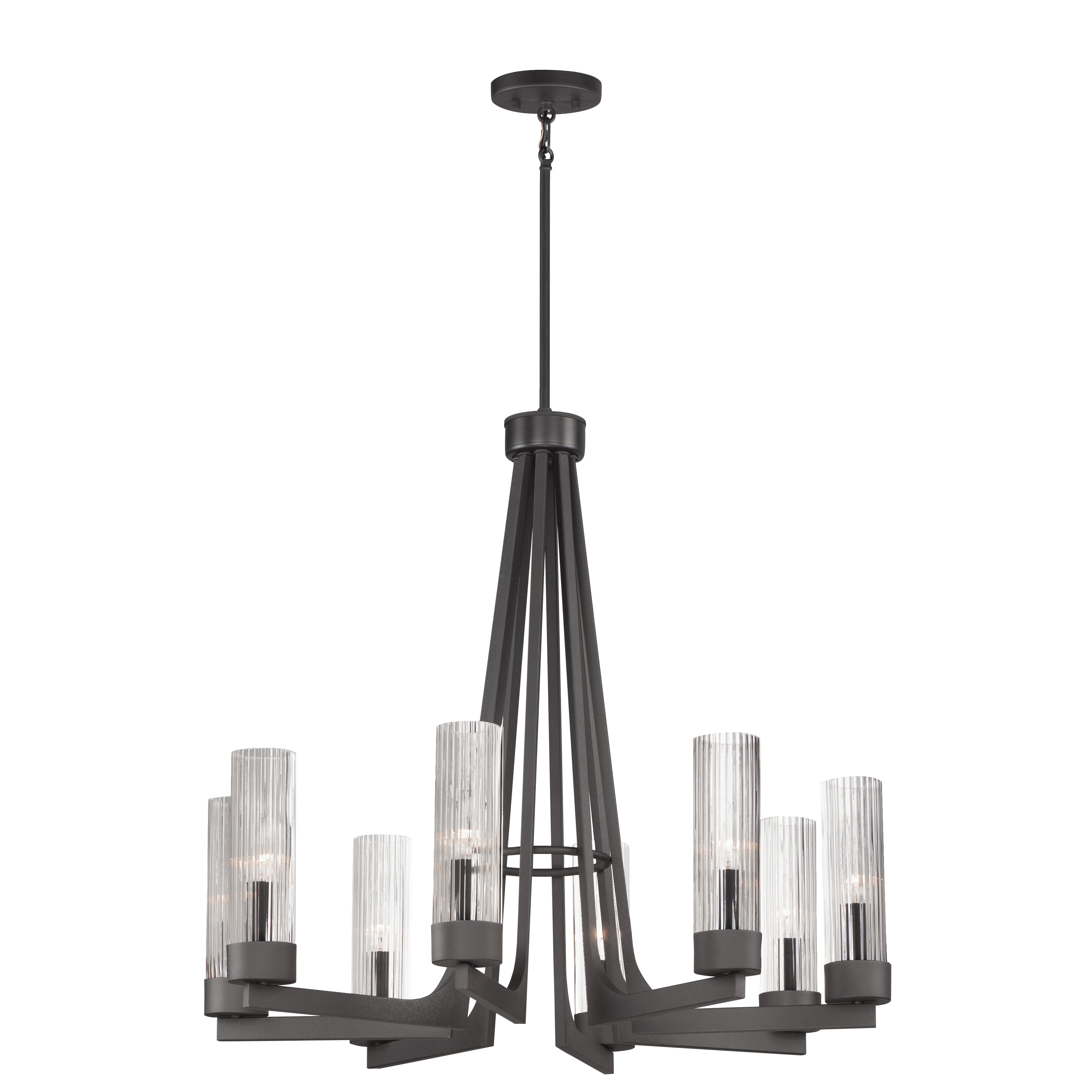 DELOS Chandelier Noir - 30316CRAR | MAXIM / ET2