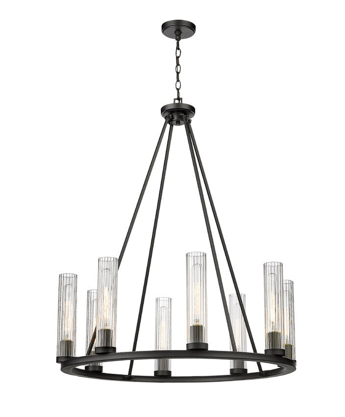 BEAU Suspension Bronze - 3031-8BRZ | Z-LITE