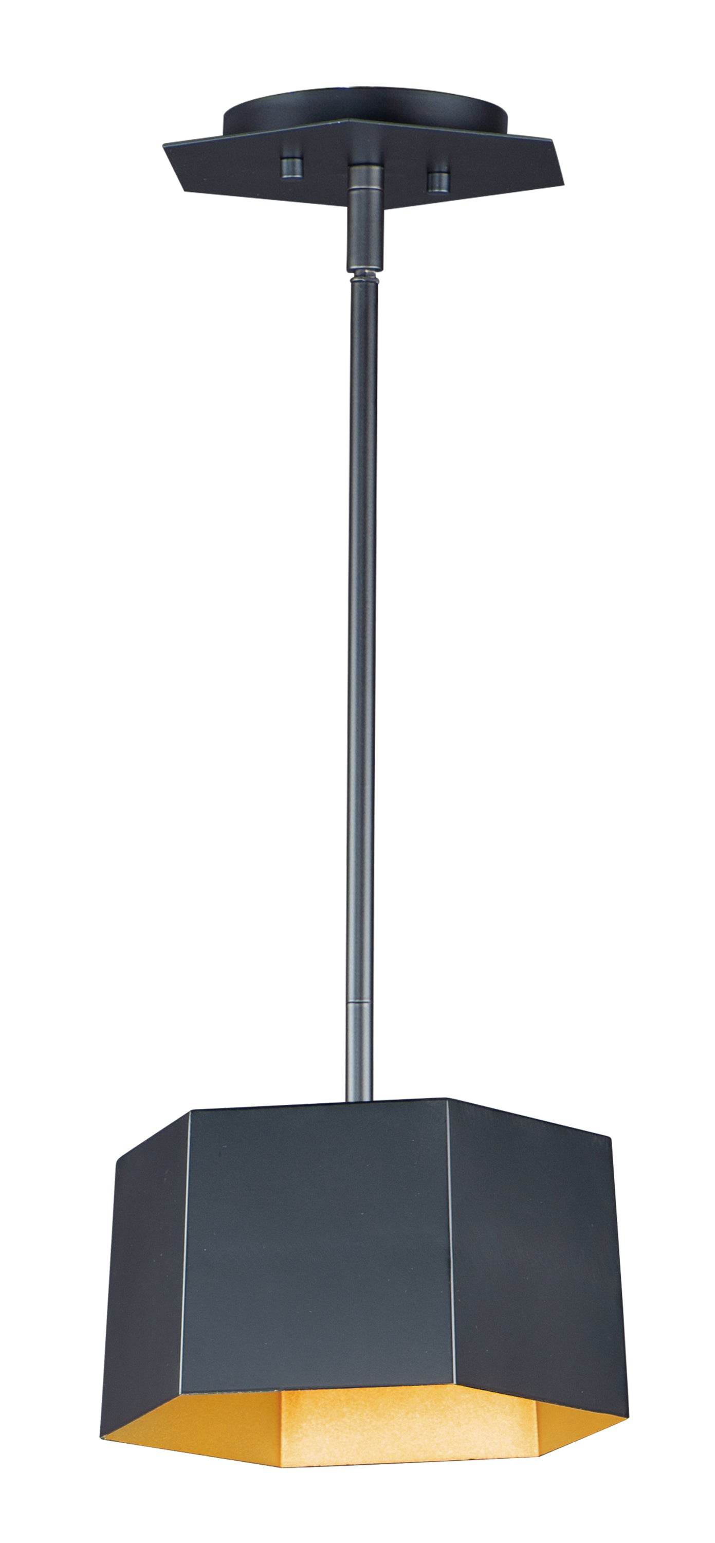 HONEY-COMB Suspension simple Noir, Or DEL INTÉGRÉ - 30331BKGLD | MAXIM/ET2