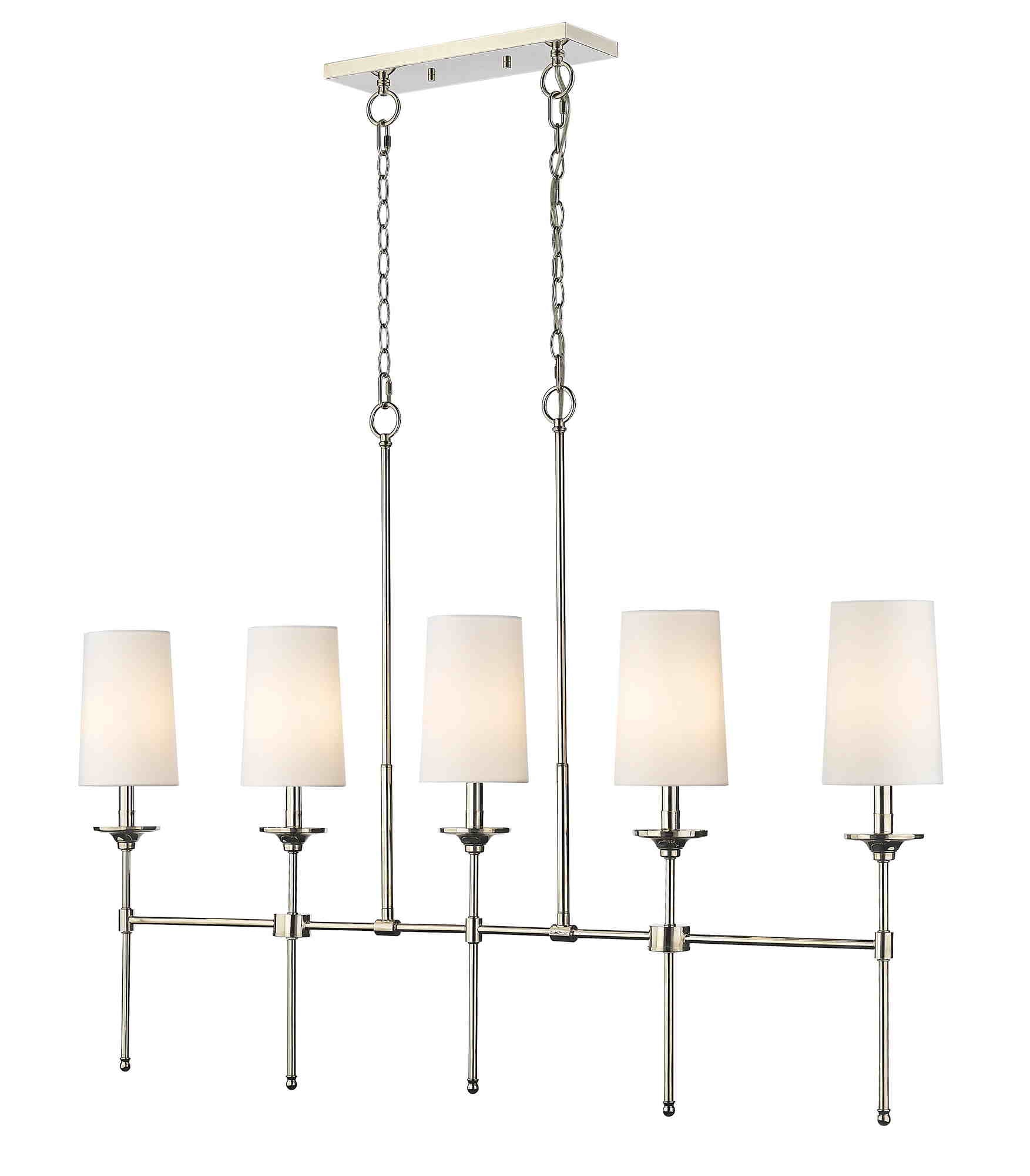EMILY Suspension Nickel - 3033-5L-PN | Z-LITE