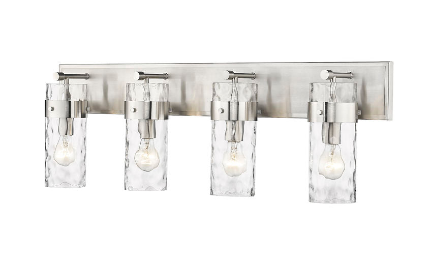 FONTAINE Bathroom wall sconce Nickel - 3035-4V-BN | Z-LITE