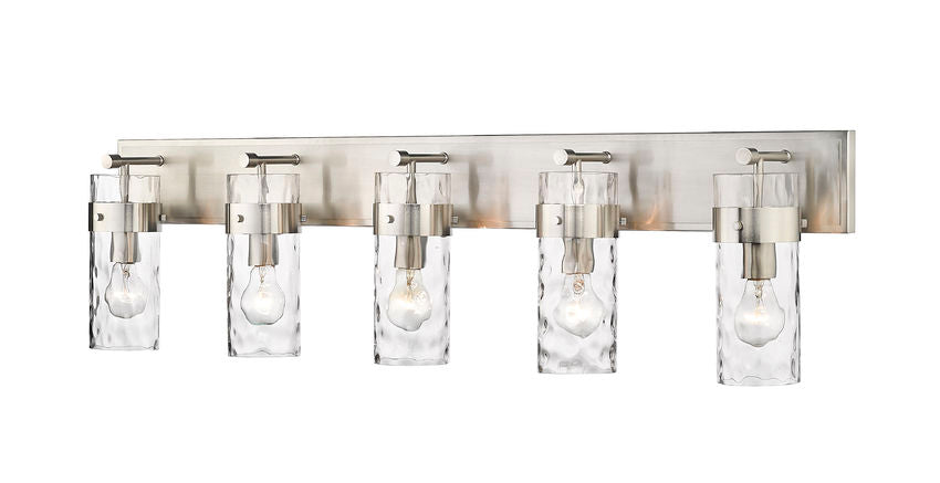 FONTAINE Bathroom wall sconce Nickel - 3035-5V-BN | Z-LITE