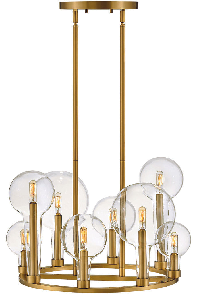ALCHEMY Chandelier Gold - 30526LCB | HINKLEY