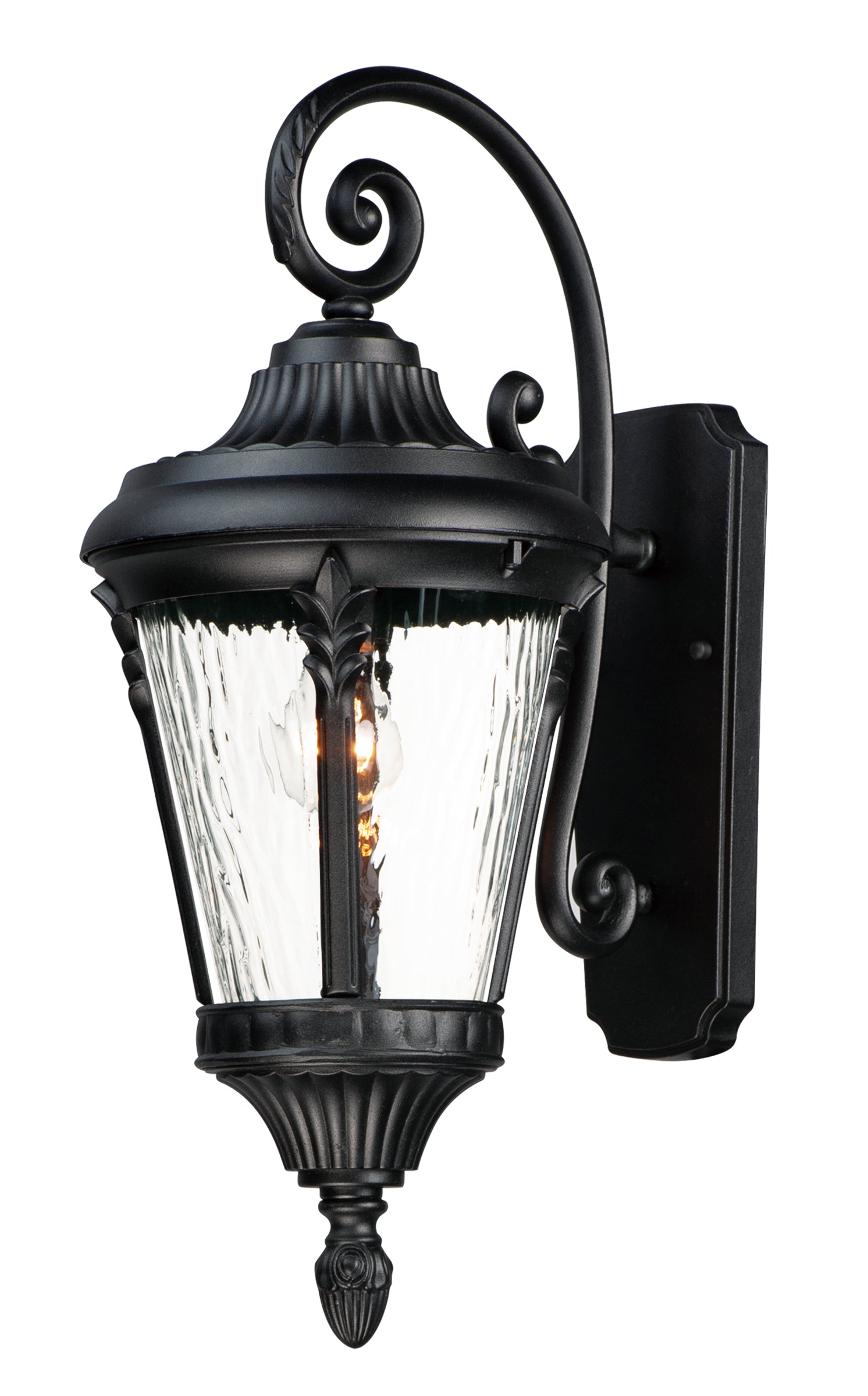 SENTRY Outdoor sconce Black - 3054WGBK | MAXIM/ET2